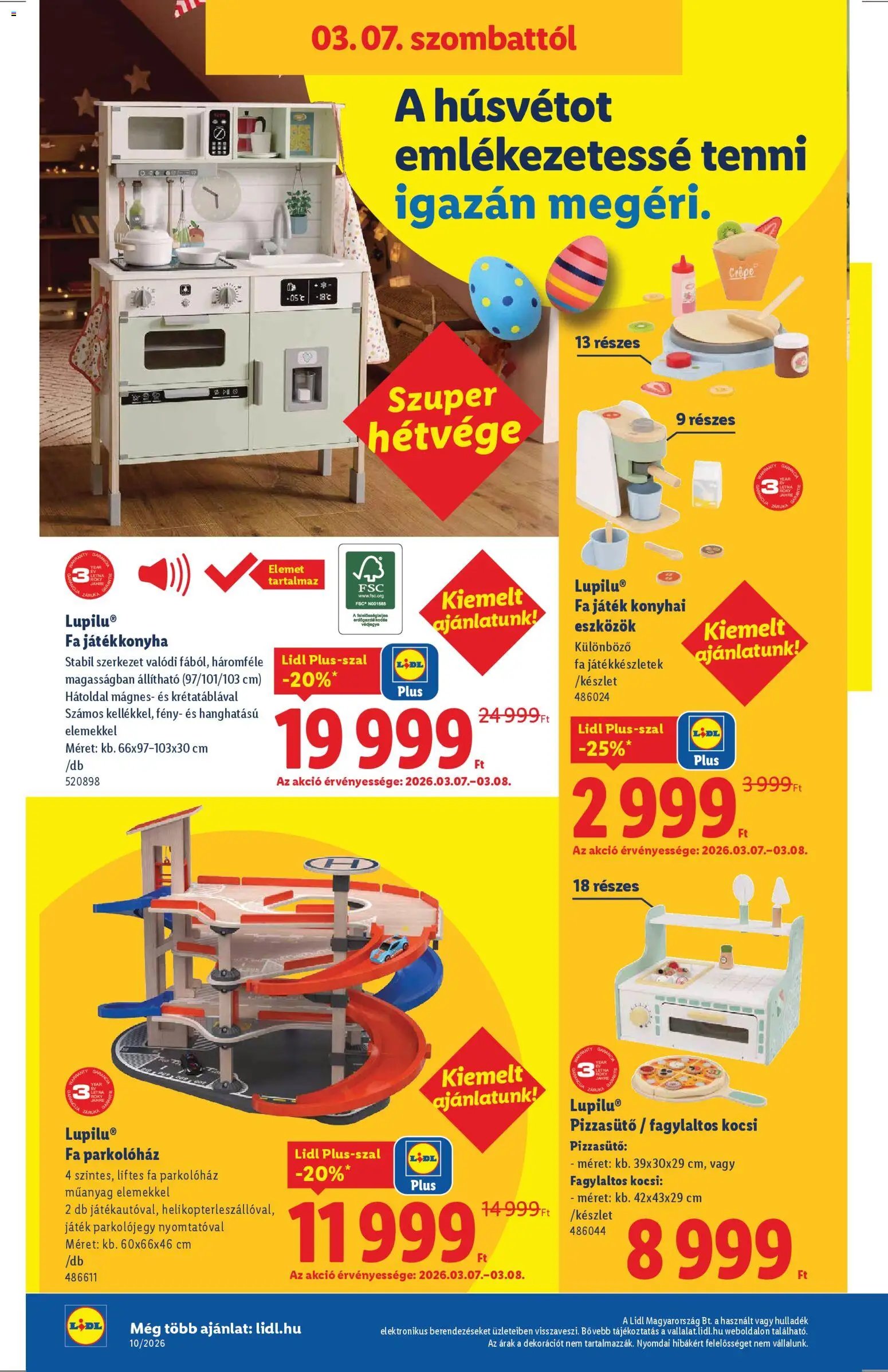 Lidl újság 2026.03.05. Lidl Nonfood kínálatunk (2026-03-05 - 2026-03-11)