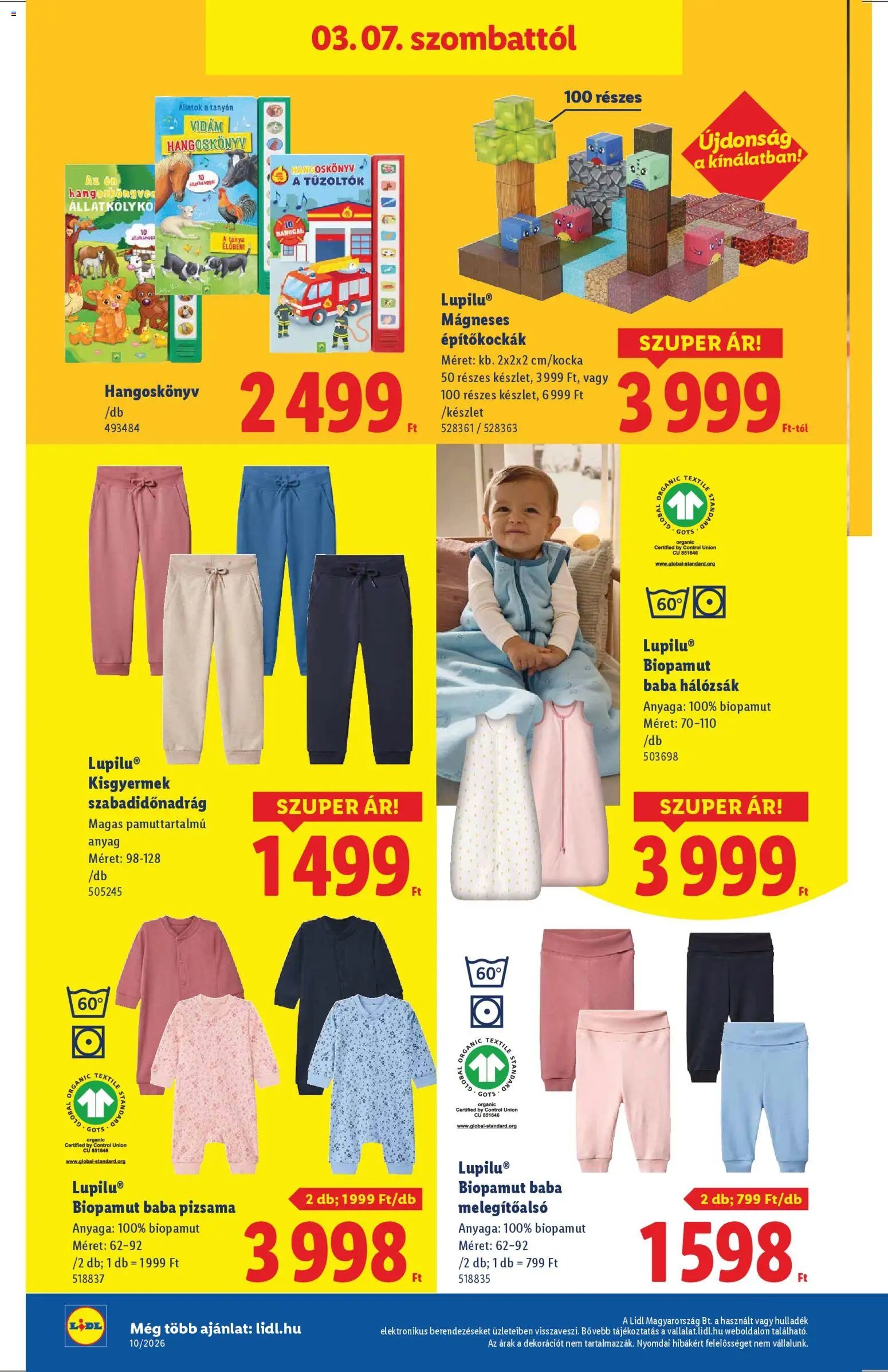 Lidl újság 2026.03.05. Lidl Nonfood kínálatunk (2026-03-05 - 2026-03-11)