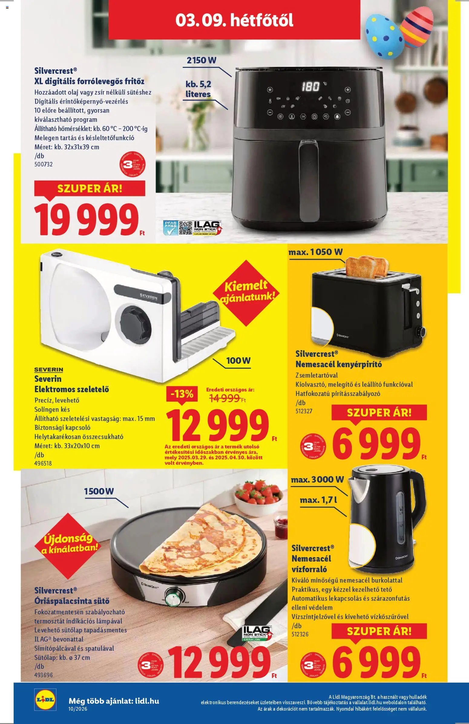 Lidl újság 2026.03.05. Lidl Nonfood kínálatunk (2026-03-05 - 2026-03-11)