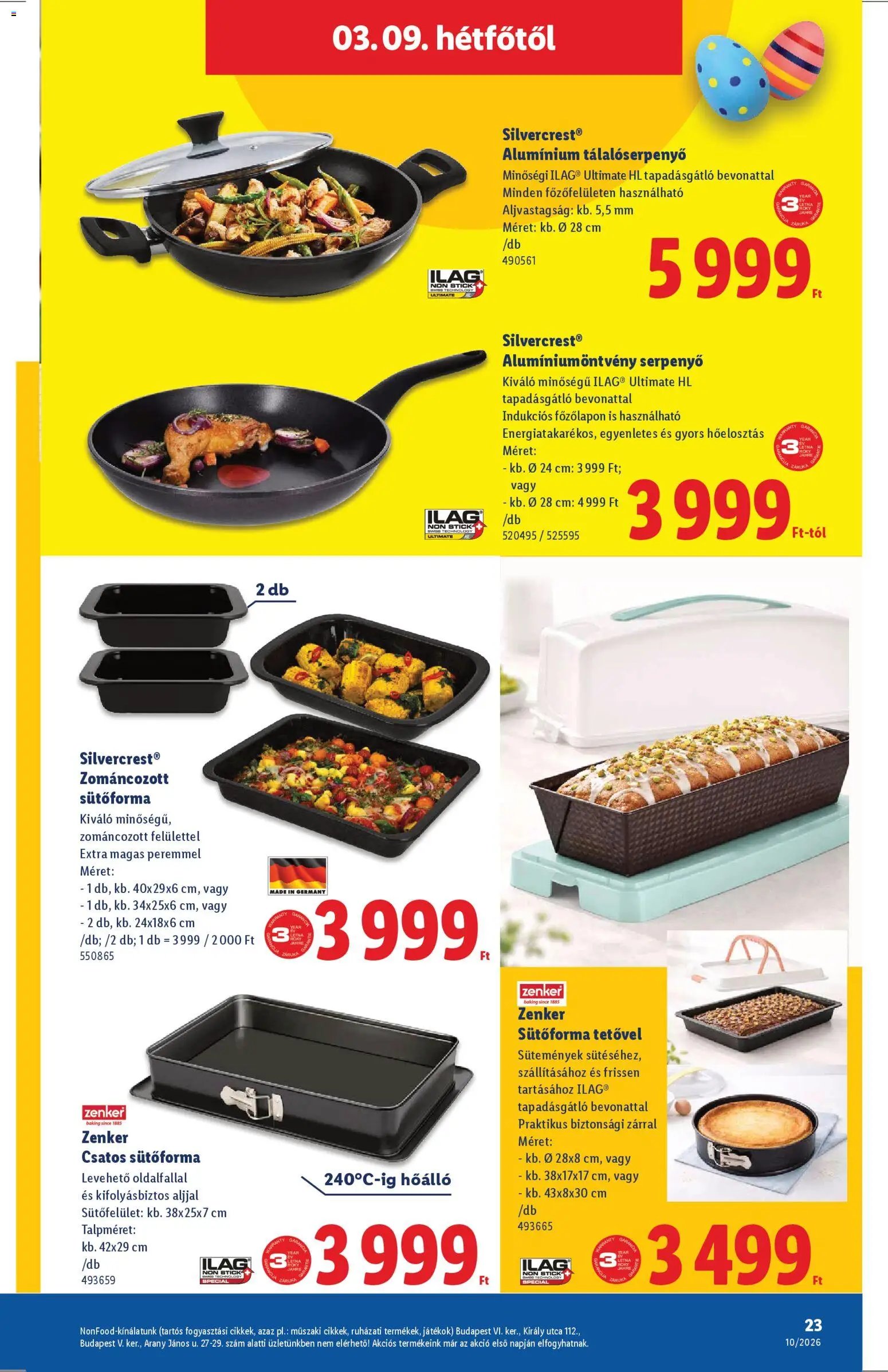 Lidl újság 2026.03.05. Lidl Nonfood kínálatunk (2026-03-05 - 2026-03-11)