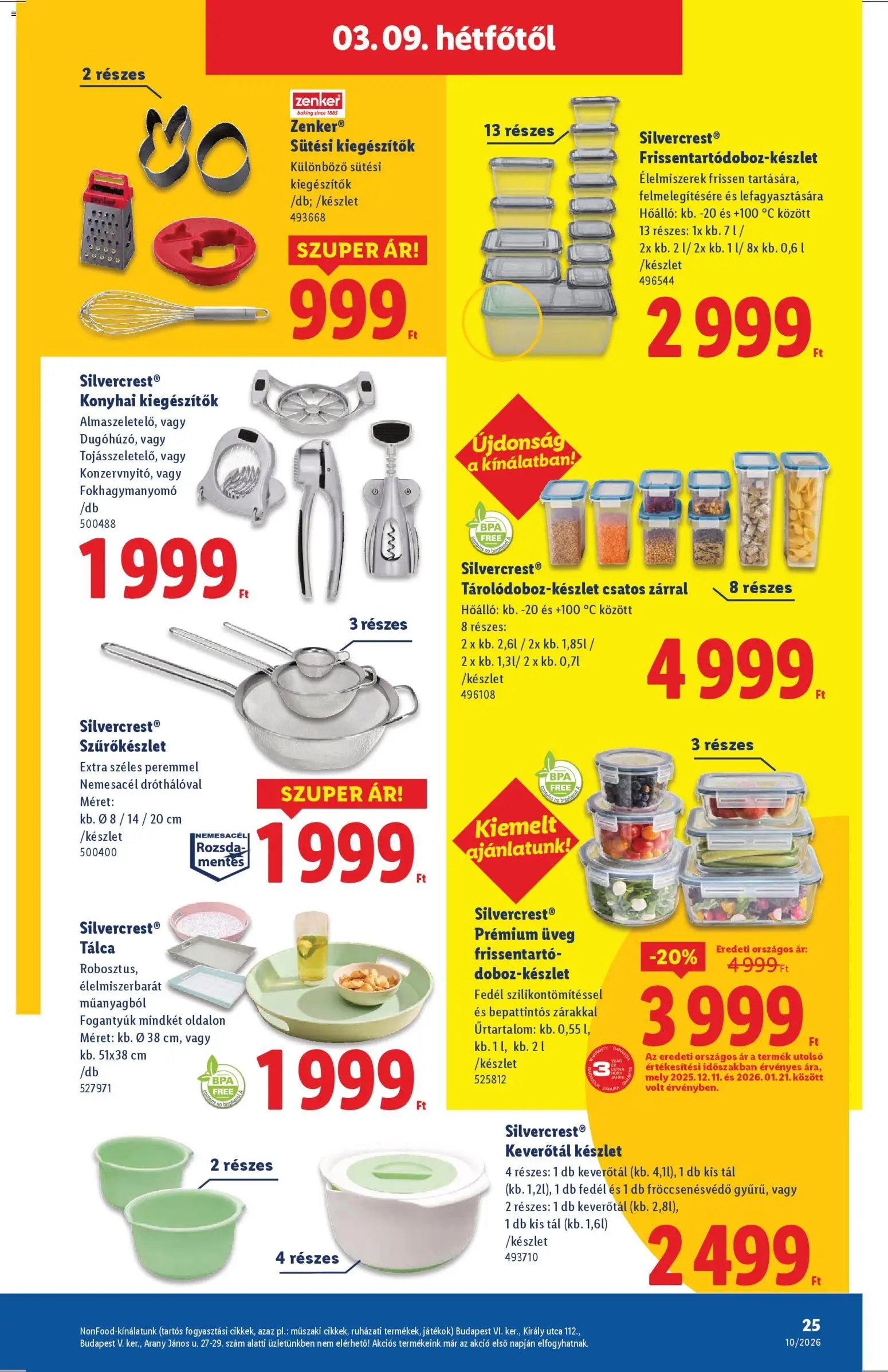 Lidl újság 2026.03.05. Lidl Nonfood kínálatunk (2026-03-05 - 2026-03-11)