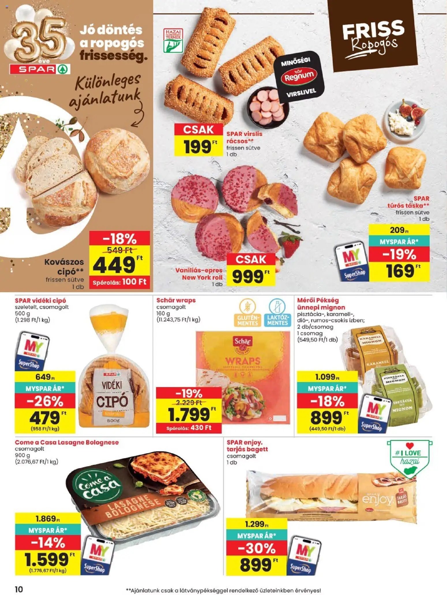 Spar újság 2026.09.10. Spar akciós újság