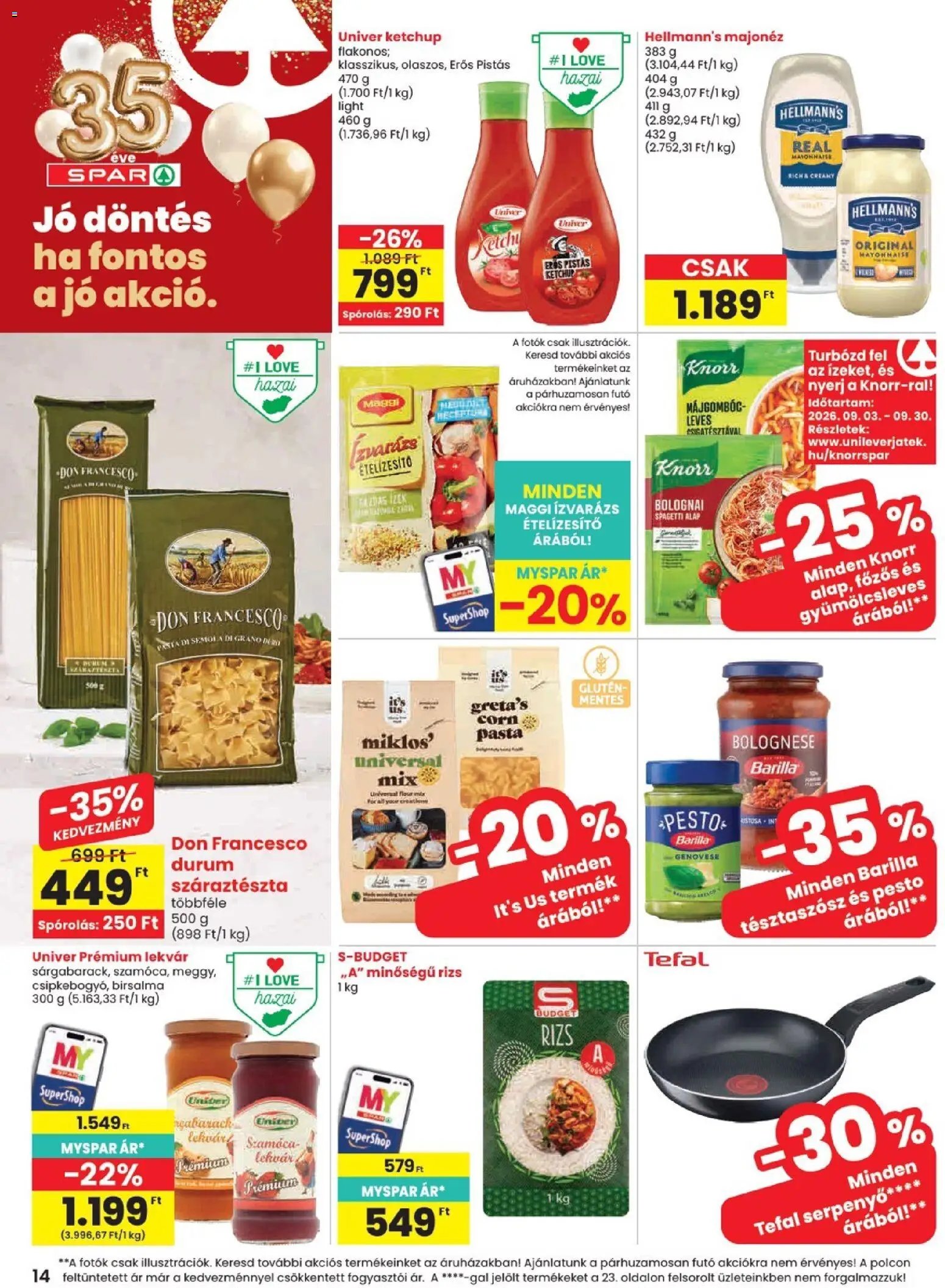 Spar újság 2026.09.10. Spar akciós újság