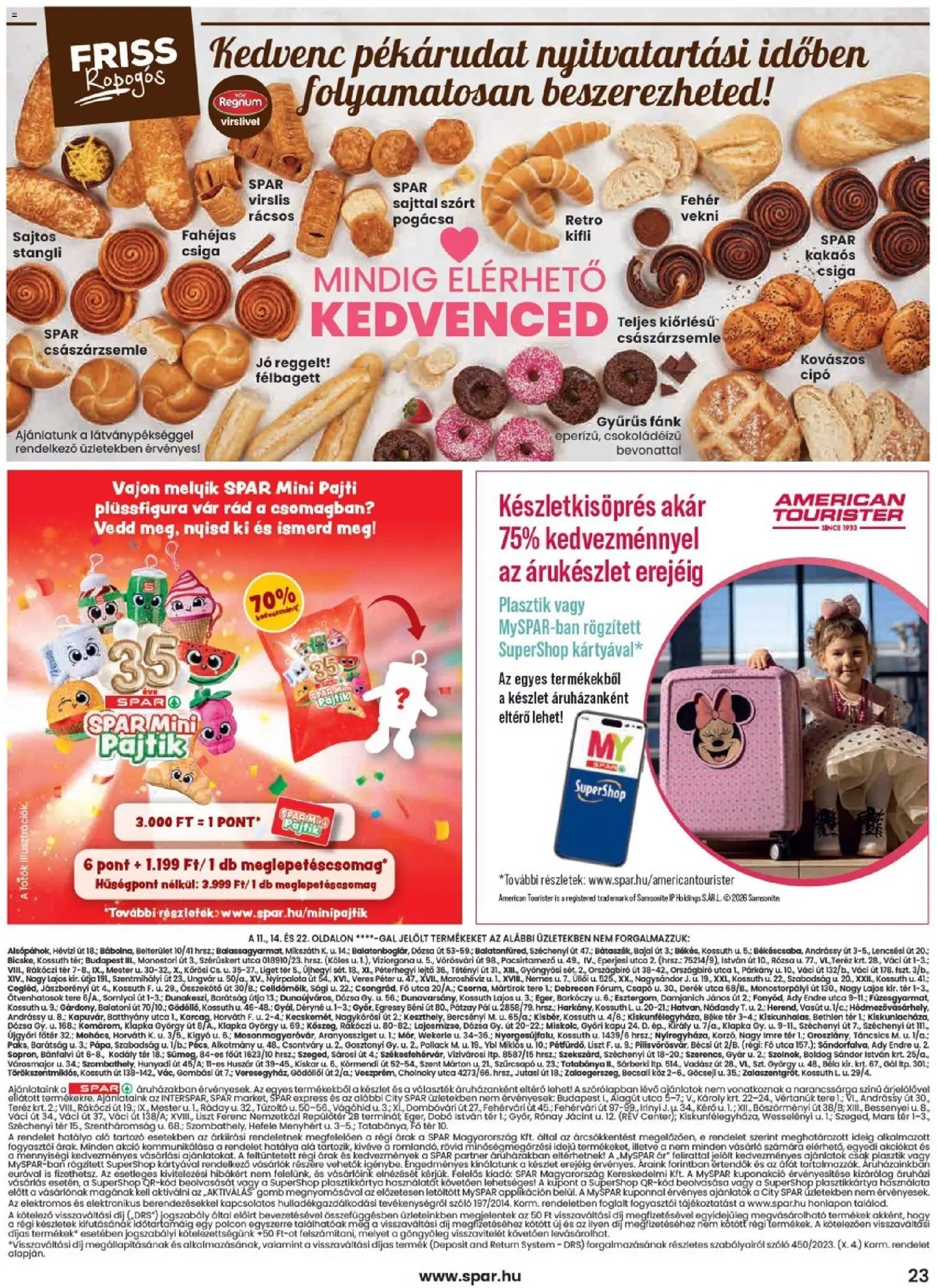 Spar újság 2026.09.10. Spar akciós újság