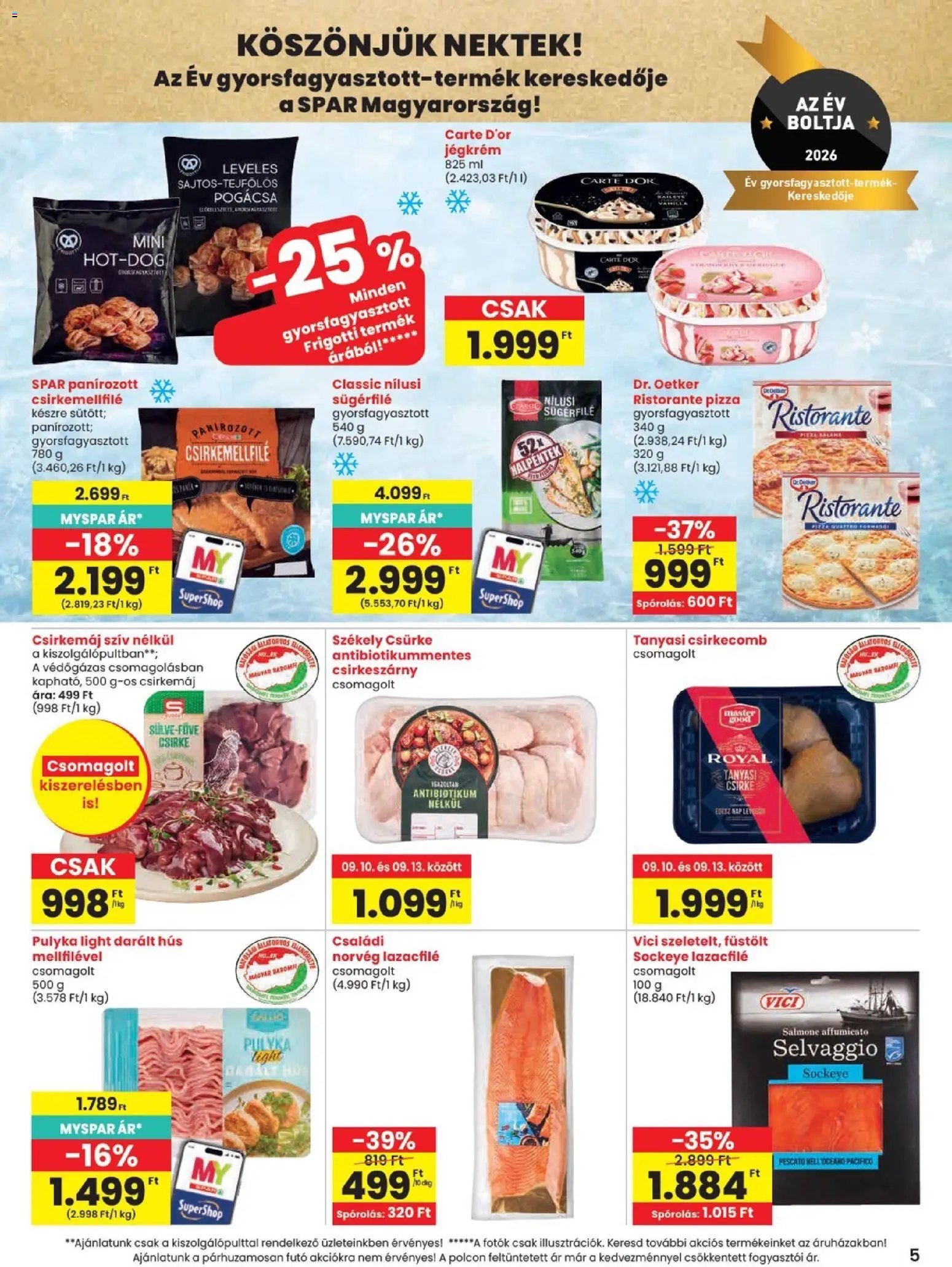 Spar újság 2026.09.10. Spar akciós újság