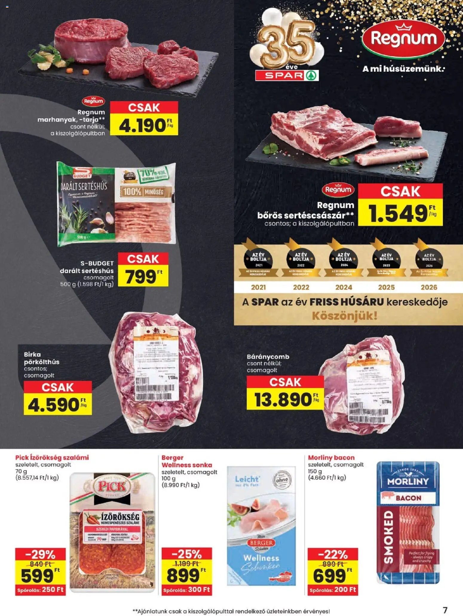 Spar újság 2026.09.10. Spar akciós újság