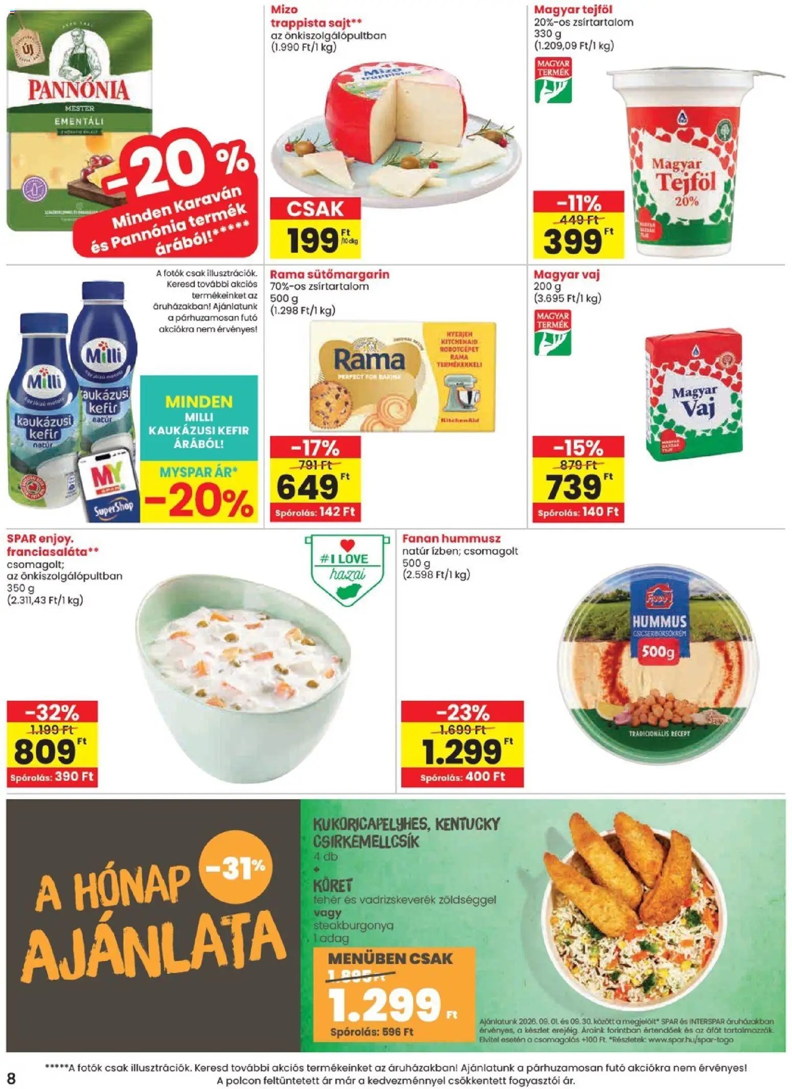 Spar újság 2026.09.10. Spar akciós újság