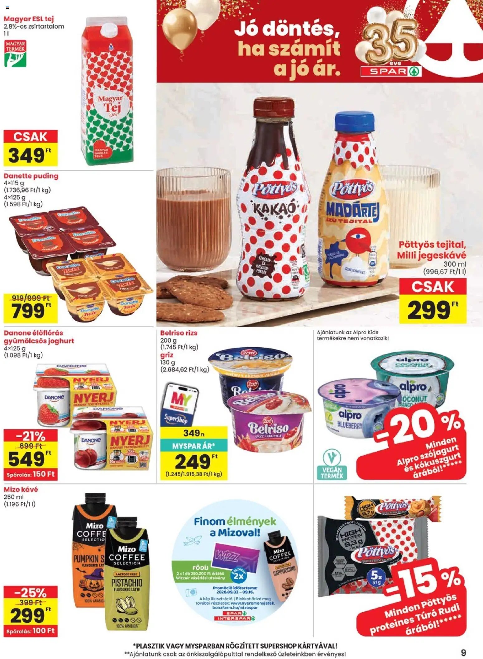 Spar újság 2026.09.10. Spar akciós újság