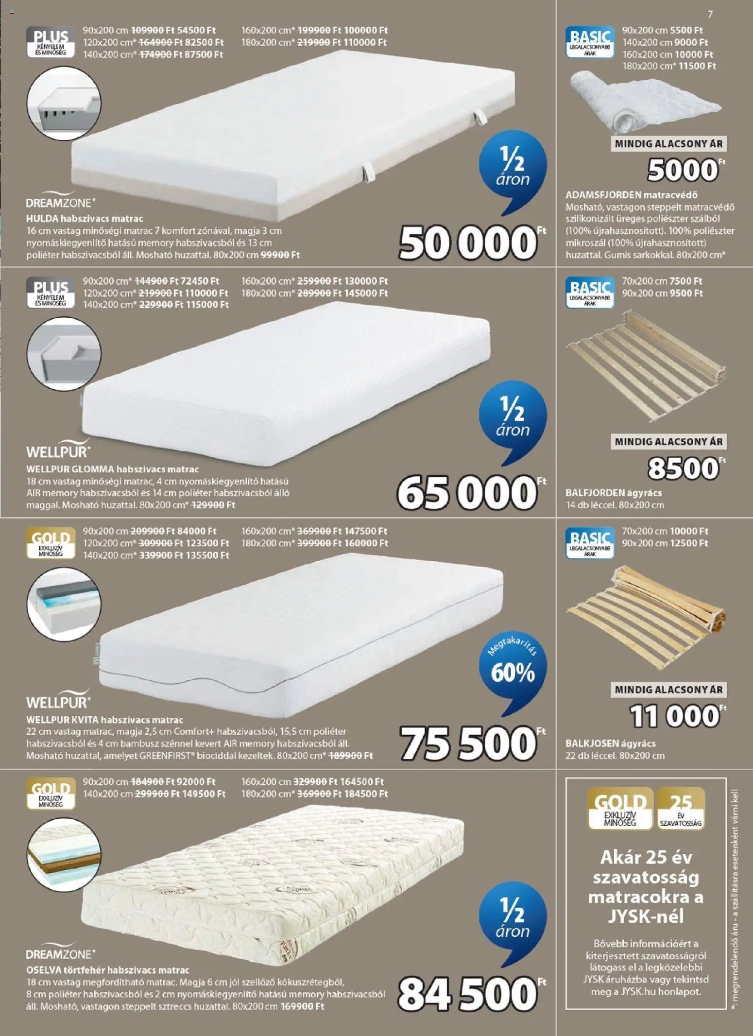 JYSK újság 2026.03.25. JYSK akciós újság (2026-03-25 - 2026-04-07)