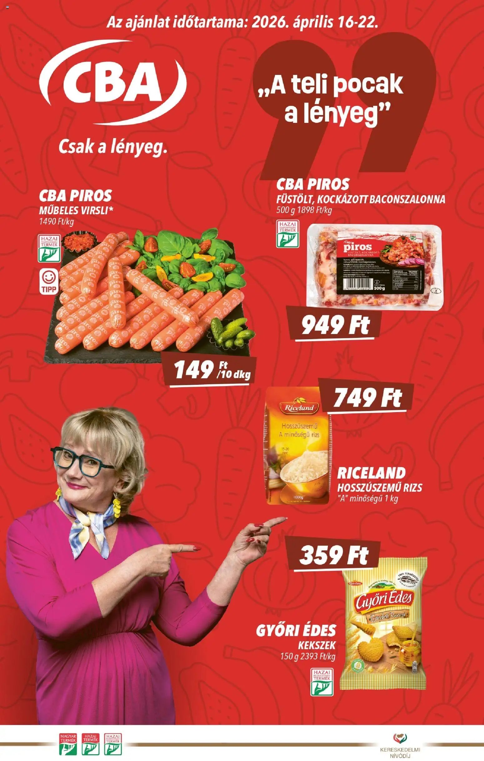 CBA újság 2026.04.16. CBA akciós újság (2026-04-16 - 2026-04-22)