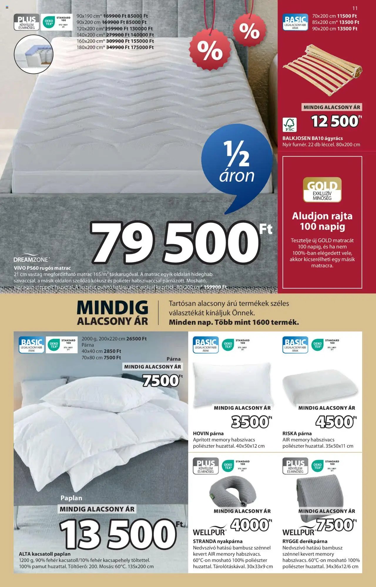 JYSK újság 2025.08.06. Aktuális ajánlatok (2025-08-06 - 2025-09-09)
