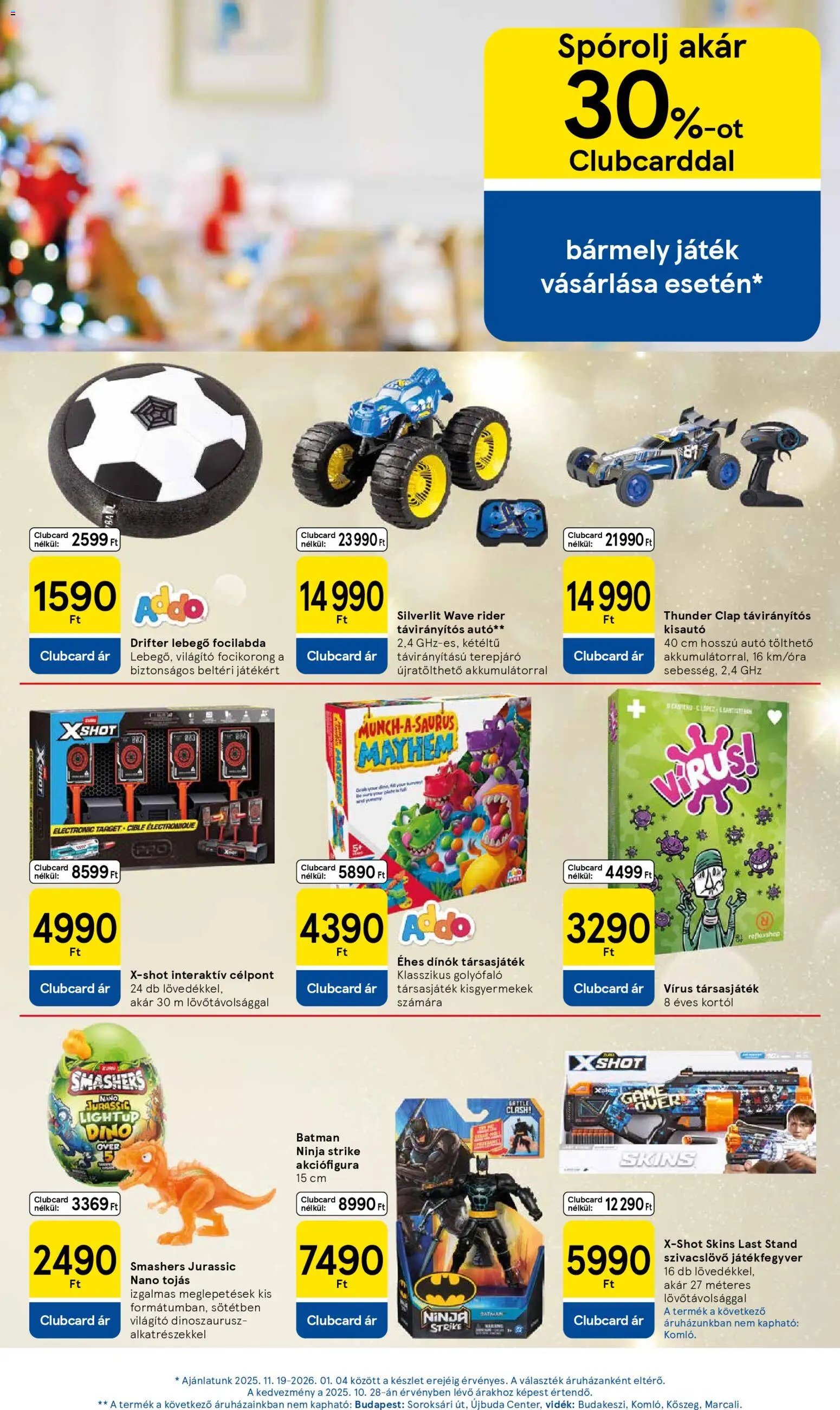 Tesco újság 2025.12.04. Akciós újság Tesco (2025-12-04 - 2025-12-10)