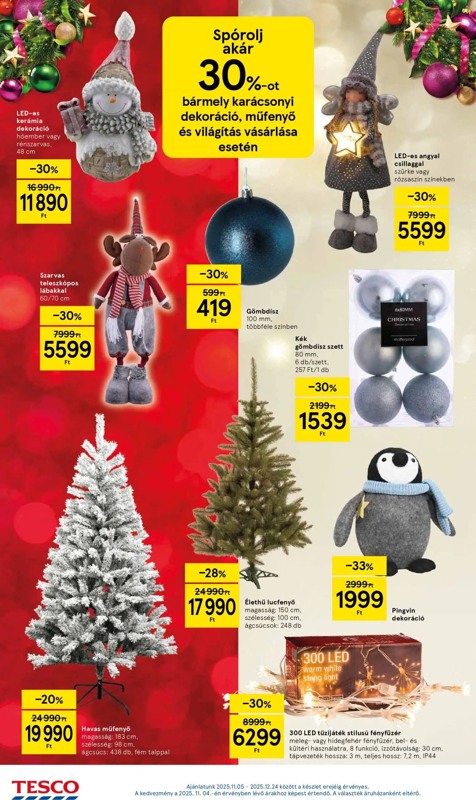 Tesco újság 2025.12.04. Akciós újság Tesco (2025-12-04 - 2025-12-10)