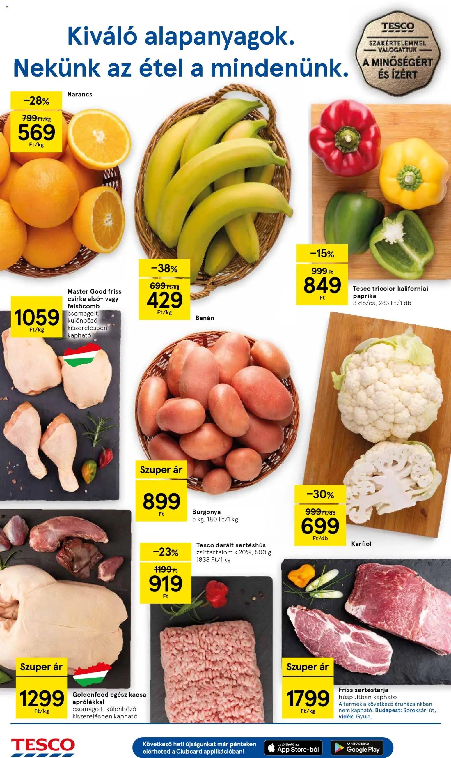 Tesco újság 2025.12.04. Akciós újság Tesco (2025-12-04 - 2025-12-10)