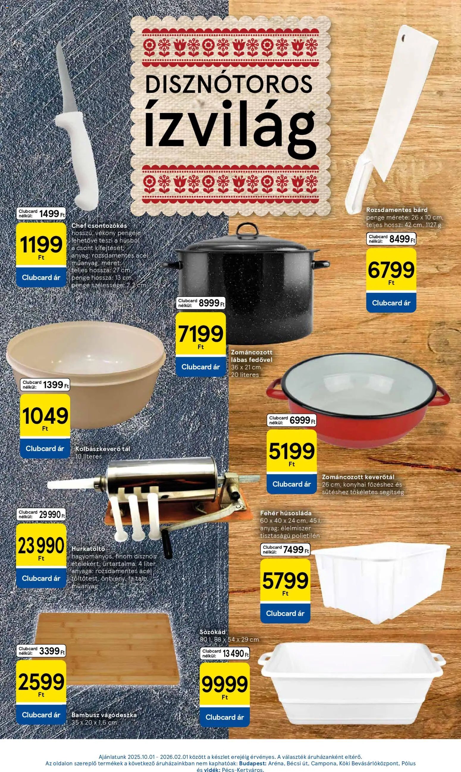 Tesco újság 2025.12.04. Akciós újság Tesco (2025-12-04 - 2025-12-10)