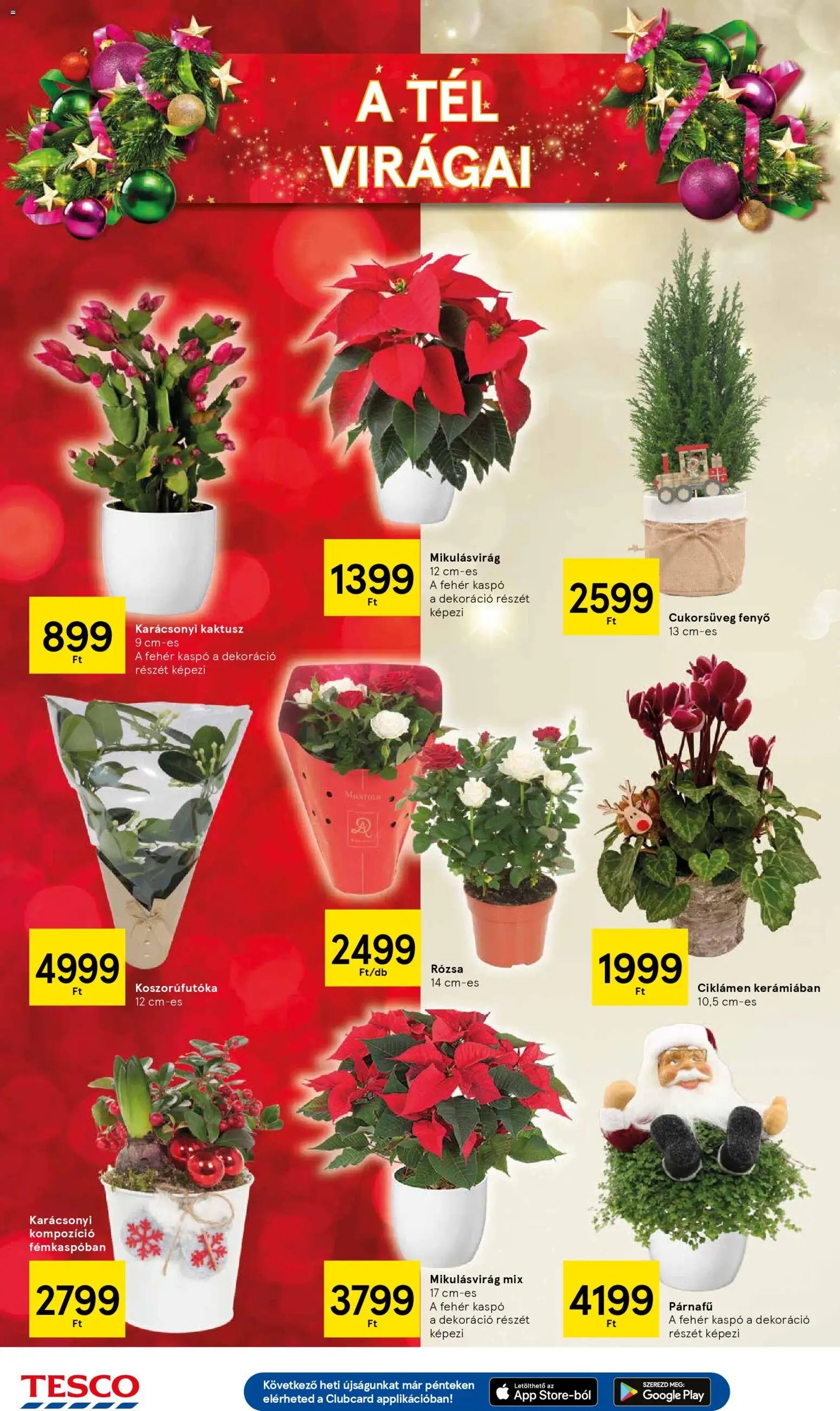 Tesco újság 2025.12.04. Akciós újság Tesco (2025-12-04 - 2025-12-10)