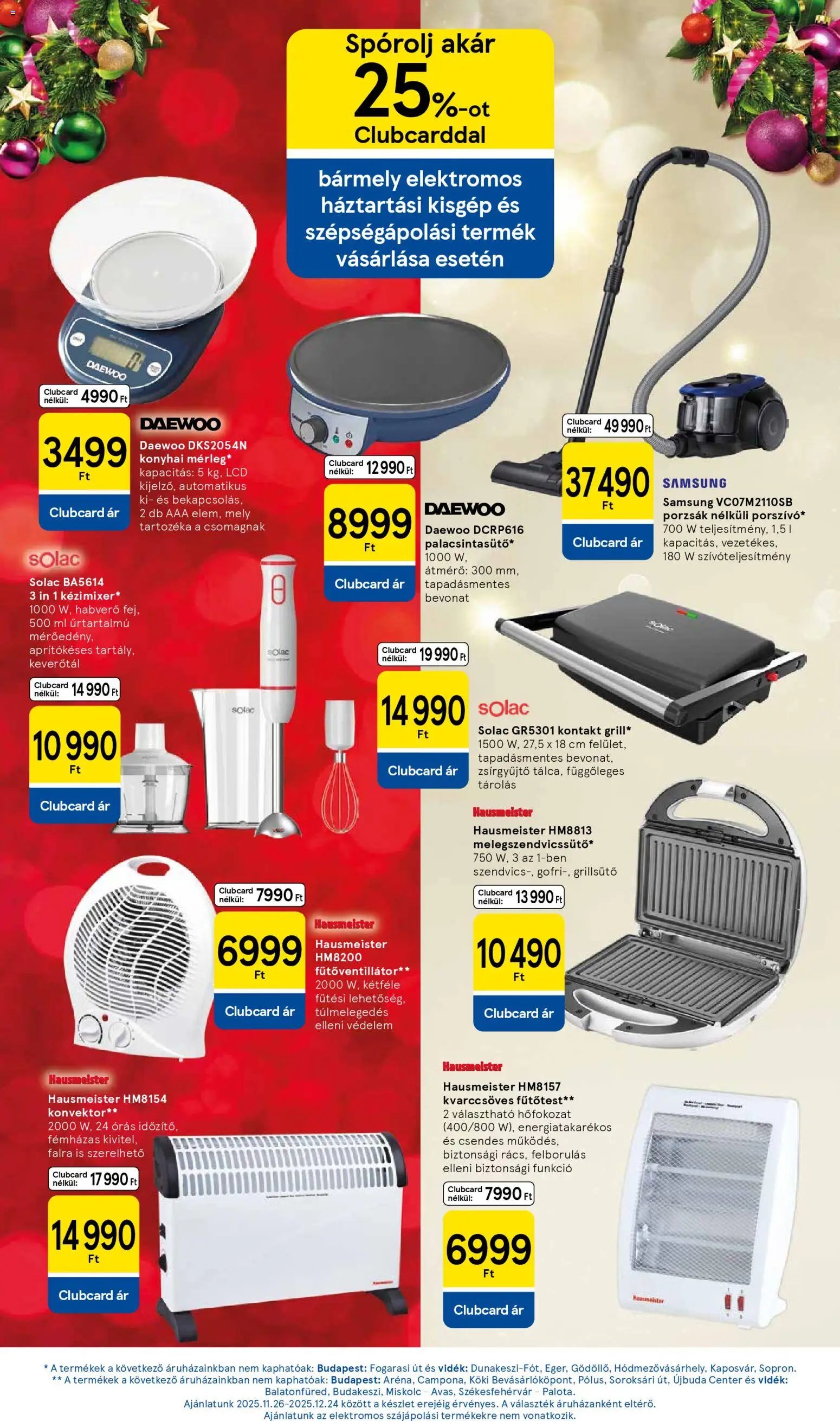 Tesco újság 2025.12.04. Akciós újság Tesco (2025-12-04 - 2025-12-10)