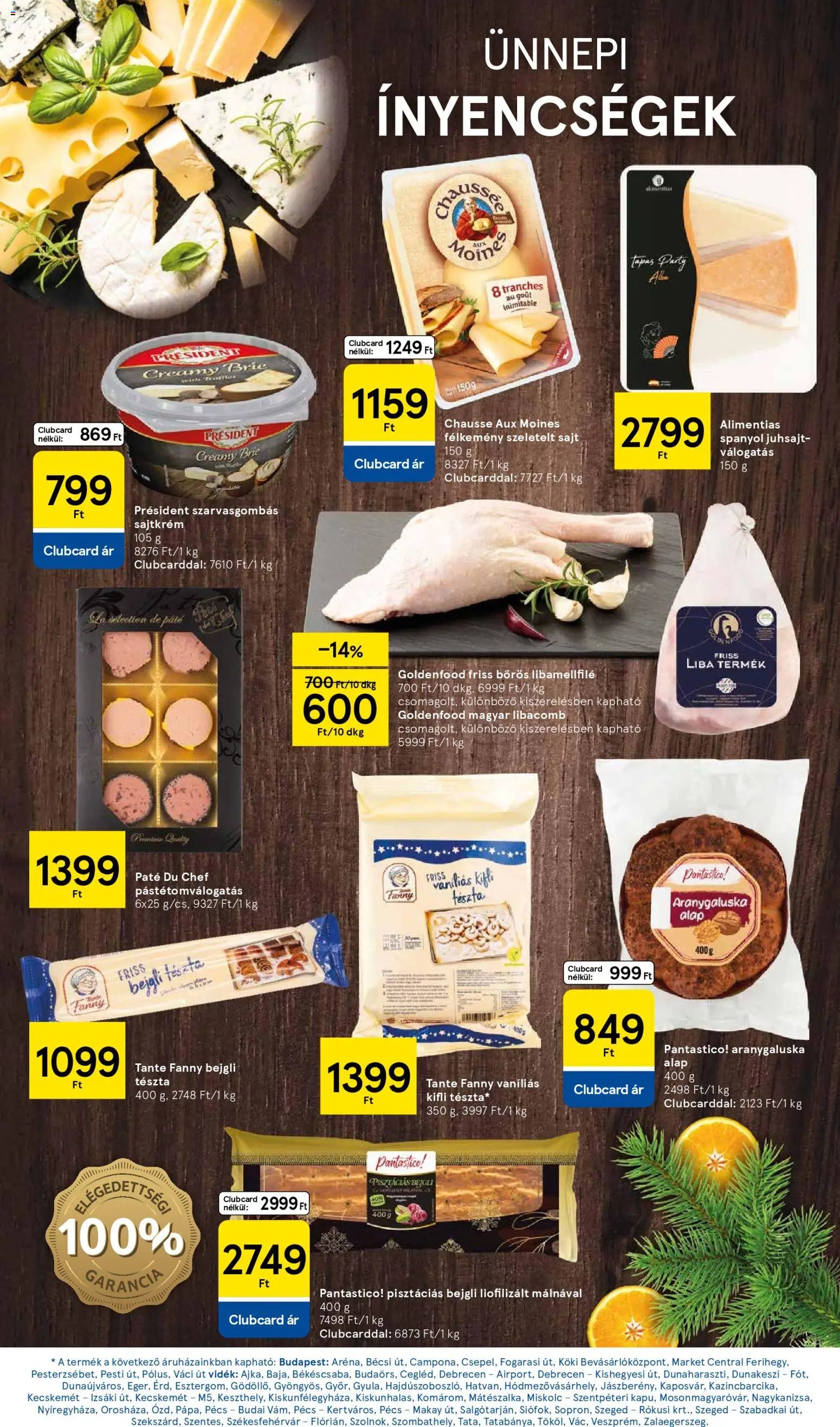 Tesco újság 2025.12.04. Akciós újság Tesco (2025-12-04 - 2025-12-10)