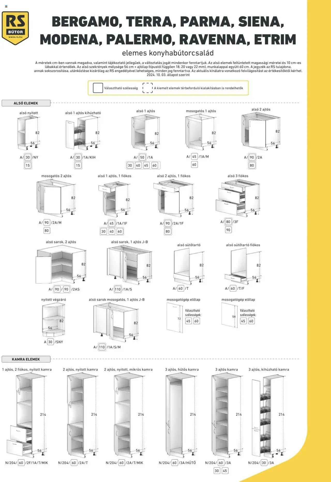 RS Bútor újság 2024.11.11. Basic elemjegyzék (2024-11-11)