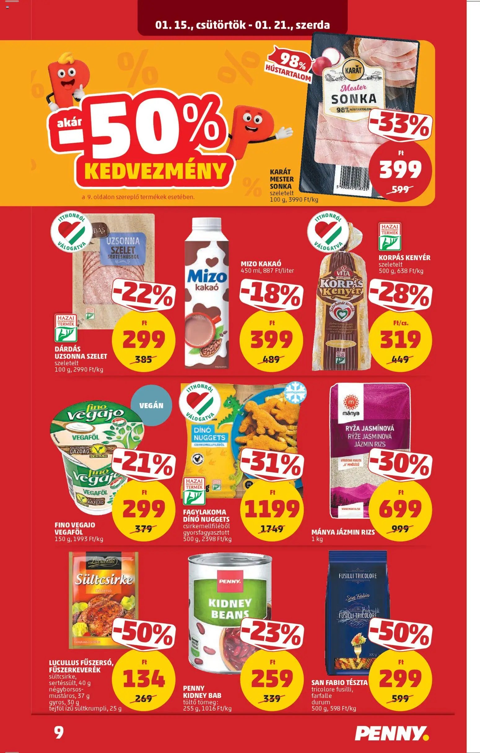PENNY újság 2026.01.15. Akciós újság PENNY (2026-01-15 - 2026-01-21)