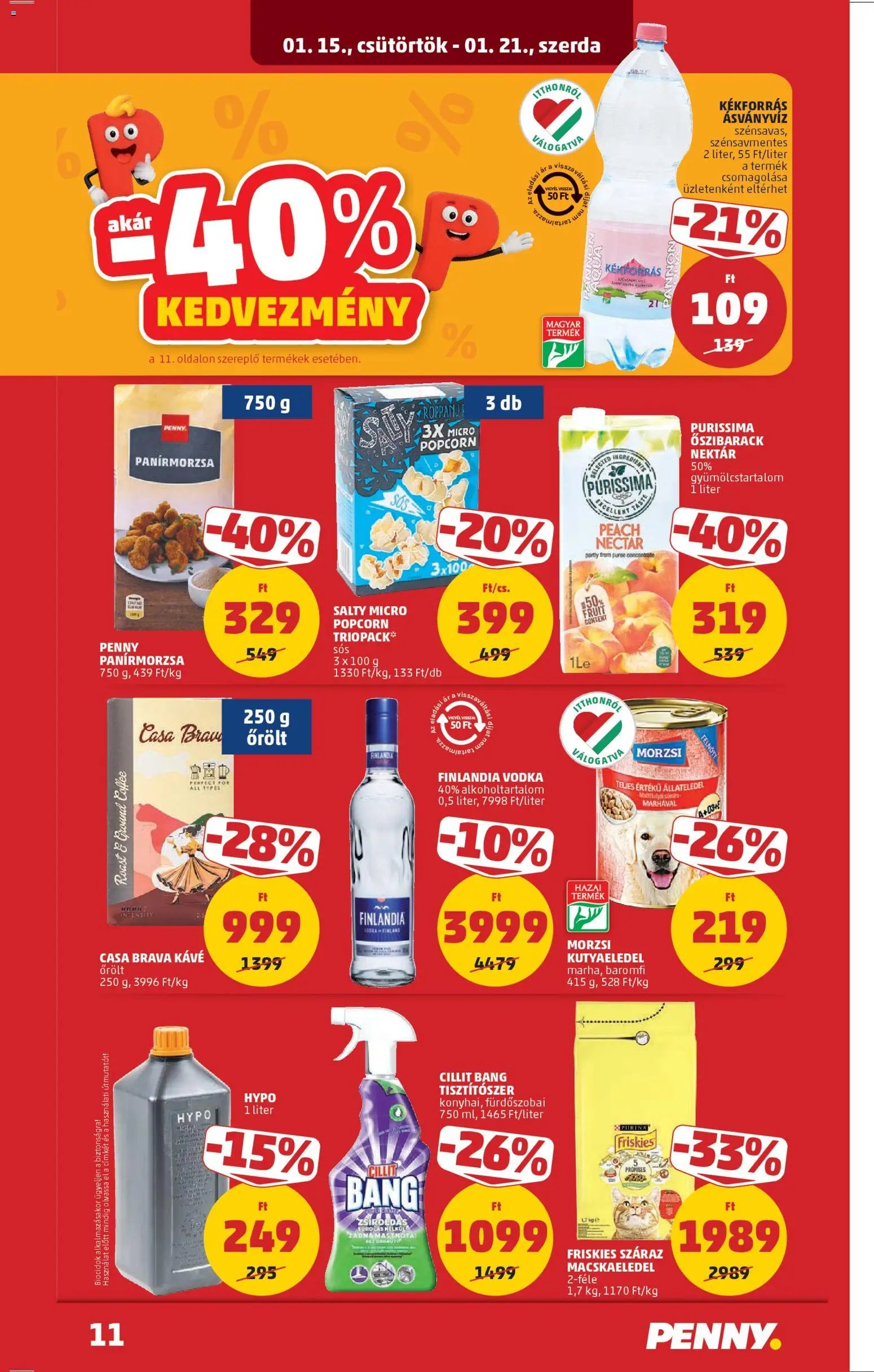 PENNY újság 2026.01.15. Akciós újság PENNY (2026-01-15 - 2026-01-21)