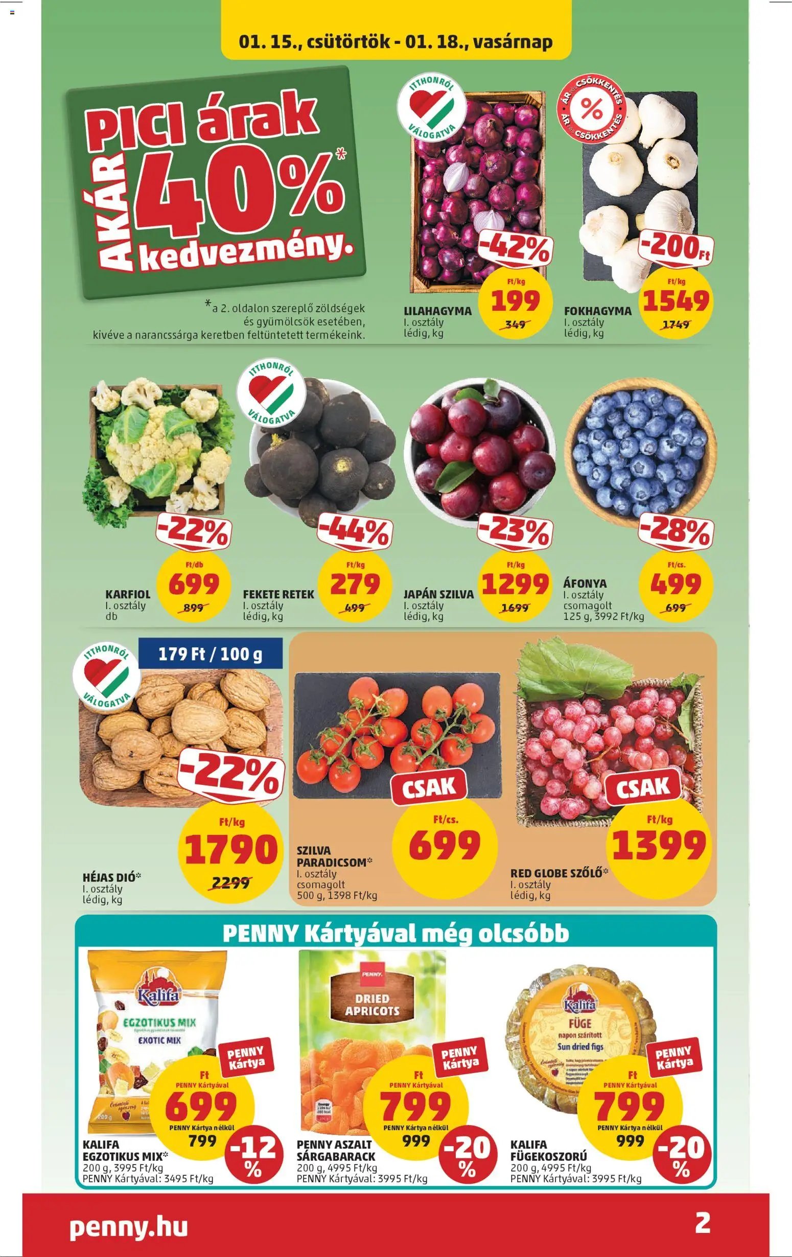 PENNY újság 2026.01.15. Akciós újság PENNY (2026-01-15 - 2026-01-21)