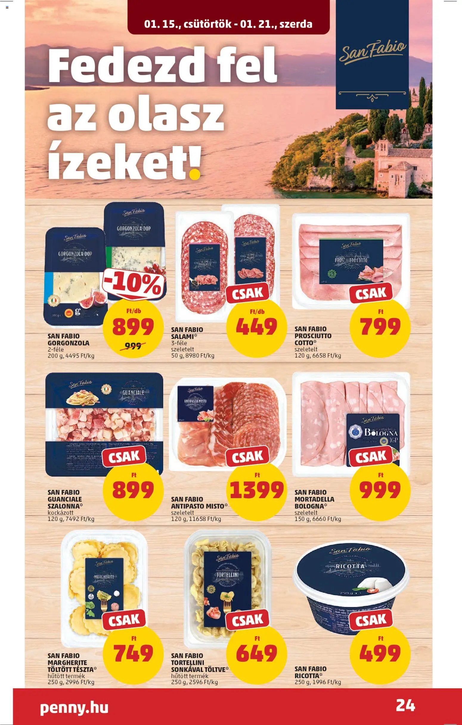 PENNY újság 2026.01.15. Akciós újság PENNY (2026-01-15 - 2026-01-21)