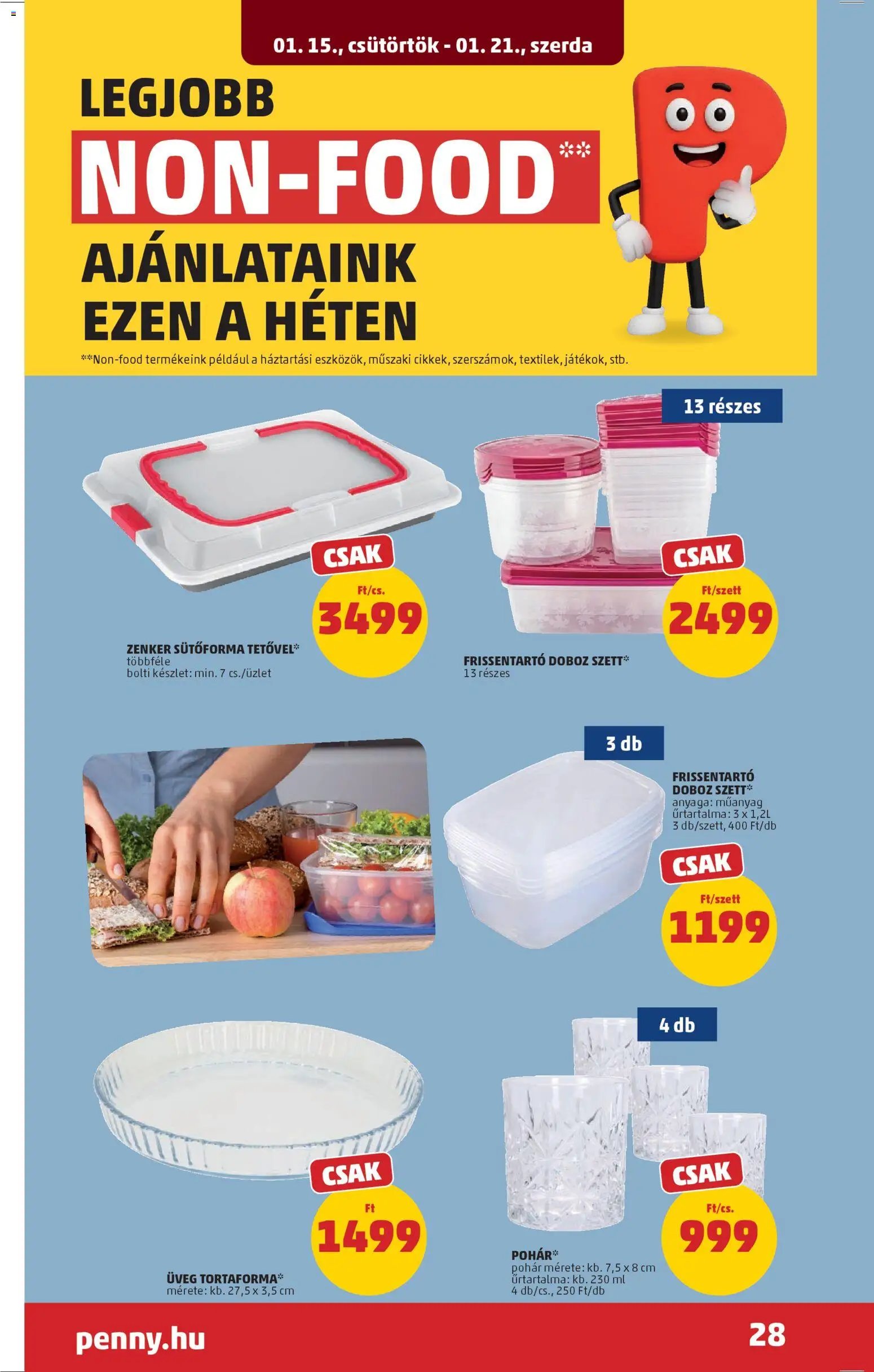 PENNY újság 2026.01.15. Akciós újság PENNY (2026-01-15 - 2026-01-21)