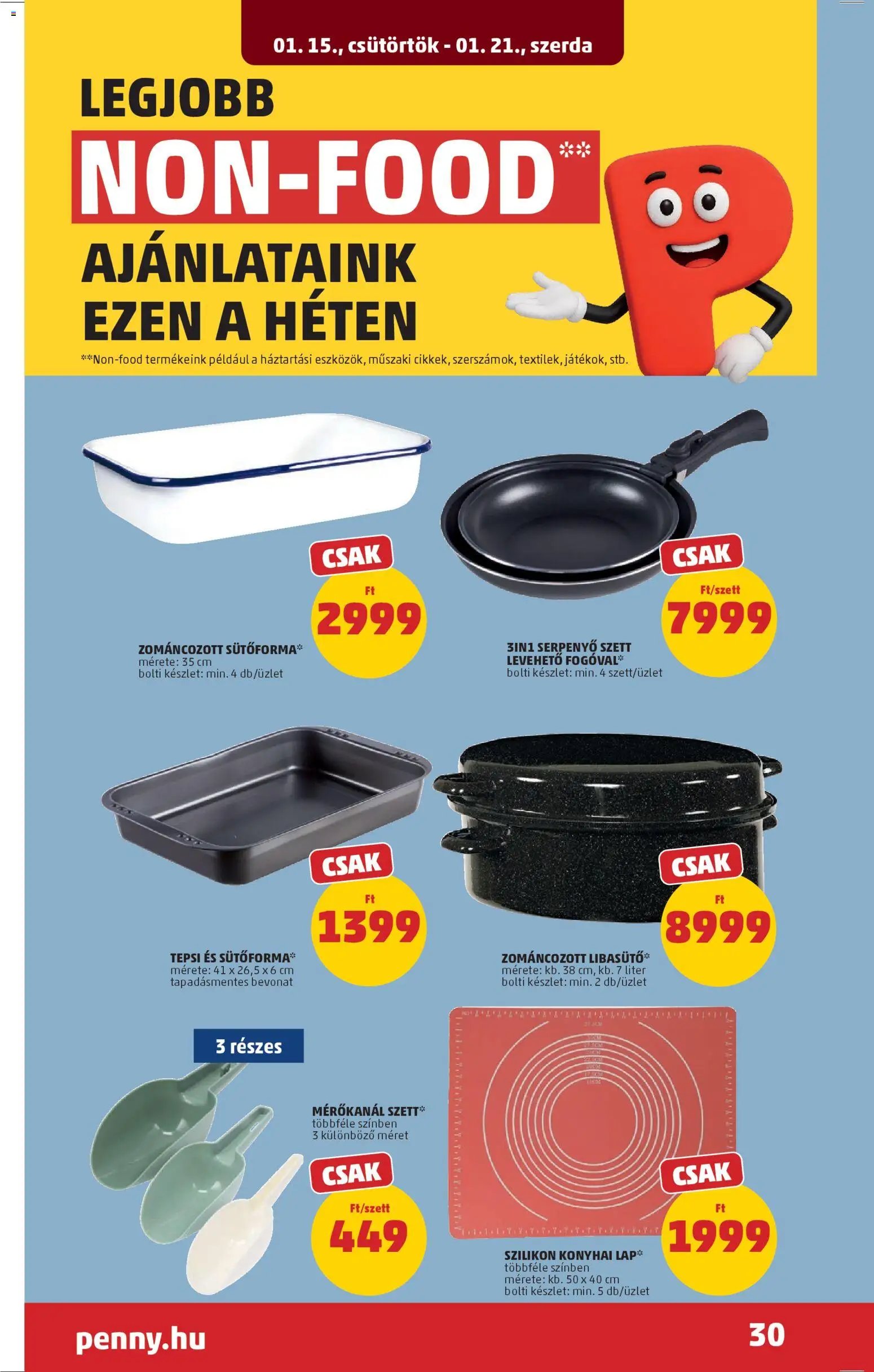 PENNY újság 2026.01.15. Akciós újság PENNY (2026-01-15 - 2026-01-21)