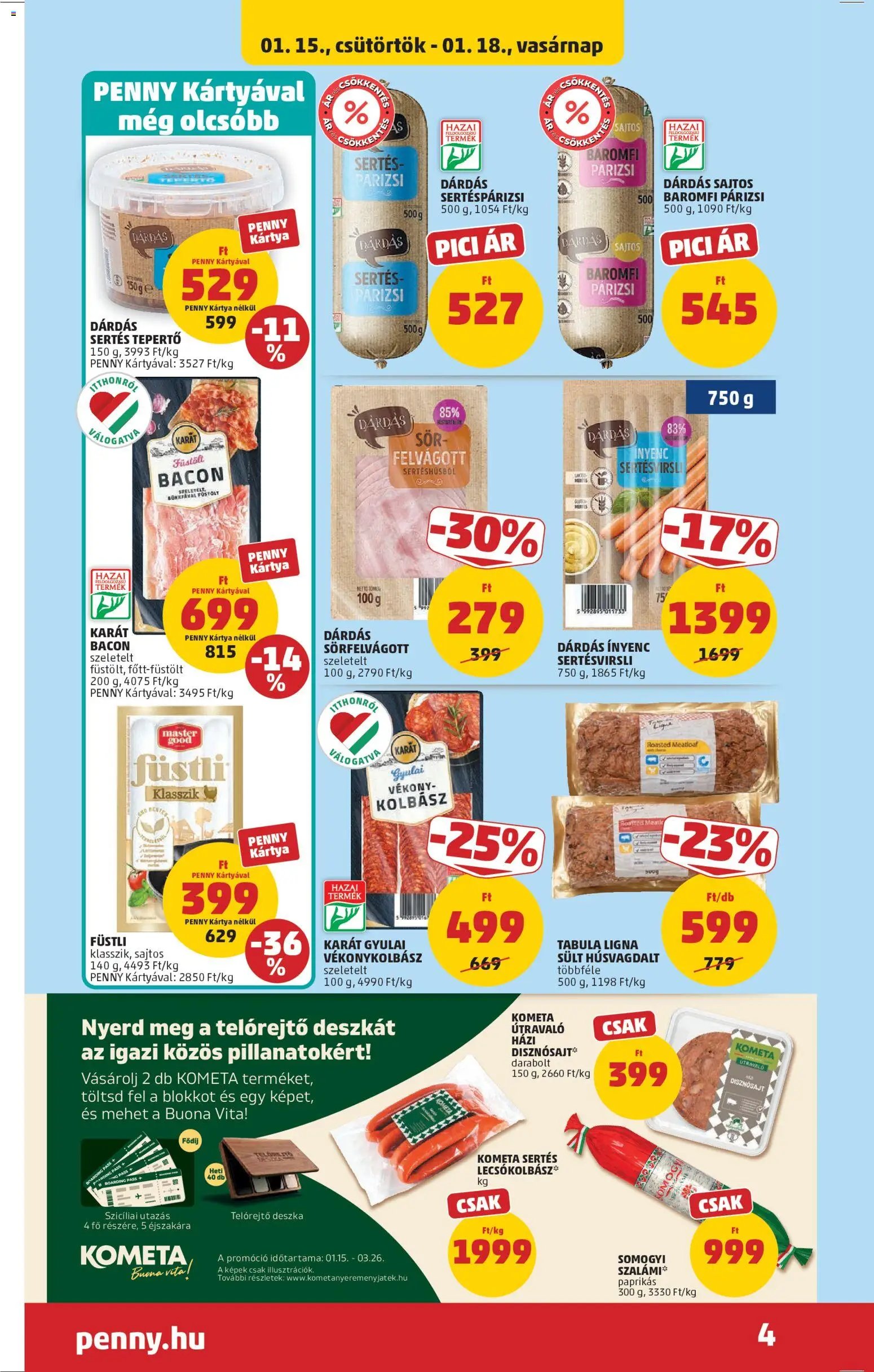 PENNY újság 2026.01.15. Akciós újság PENNY (2026-01-15 - 2026-01-21)