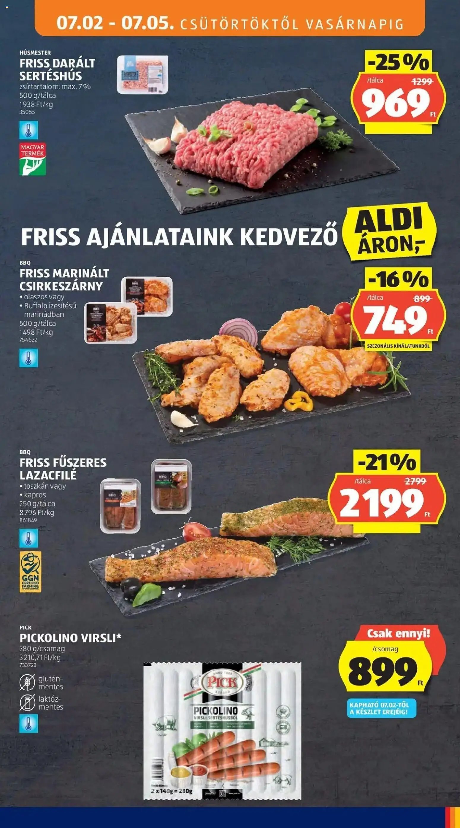 Aldi újság 2026.07.02. Aldi aktuális akciós újság