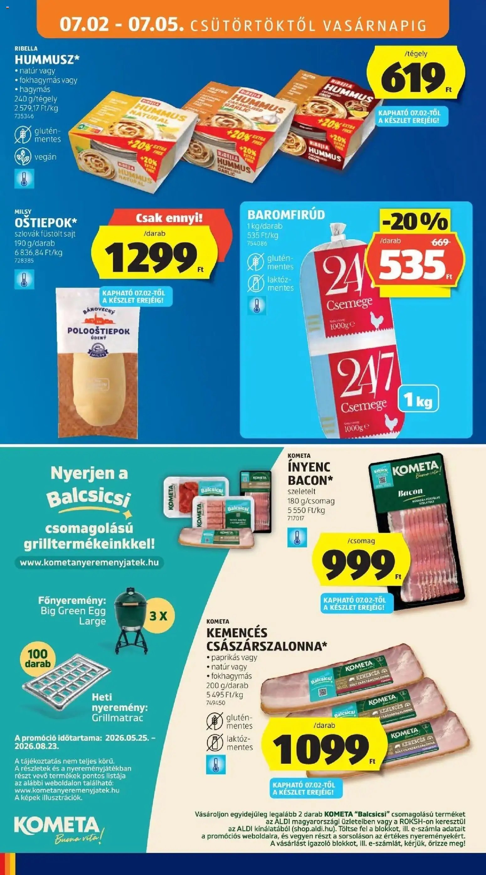 Aldi újság 2026.07.02. Aldi aktuális akciós újság