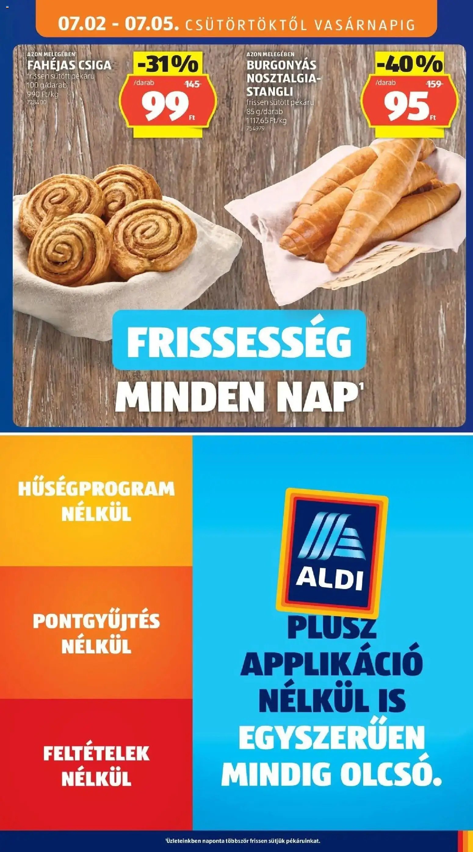 Aldi újság 2026.07.02. Aldi aktuális akciós újság
