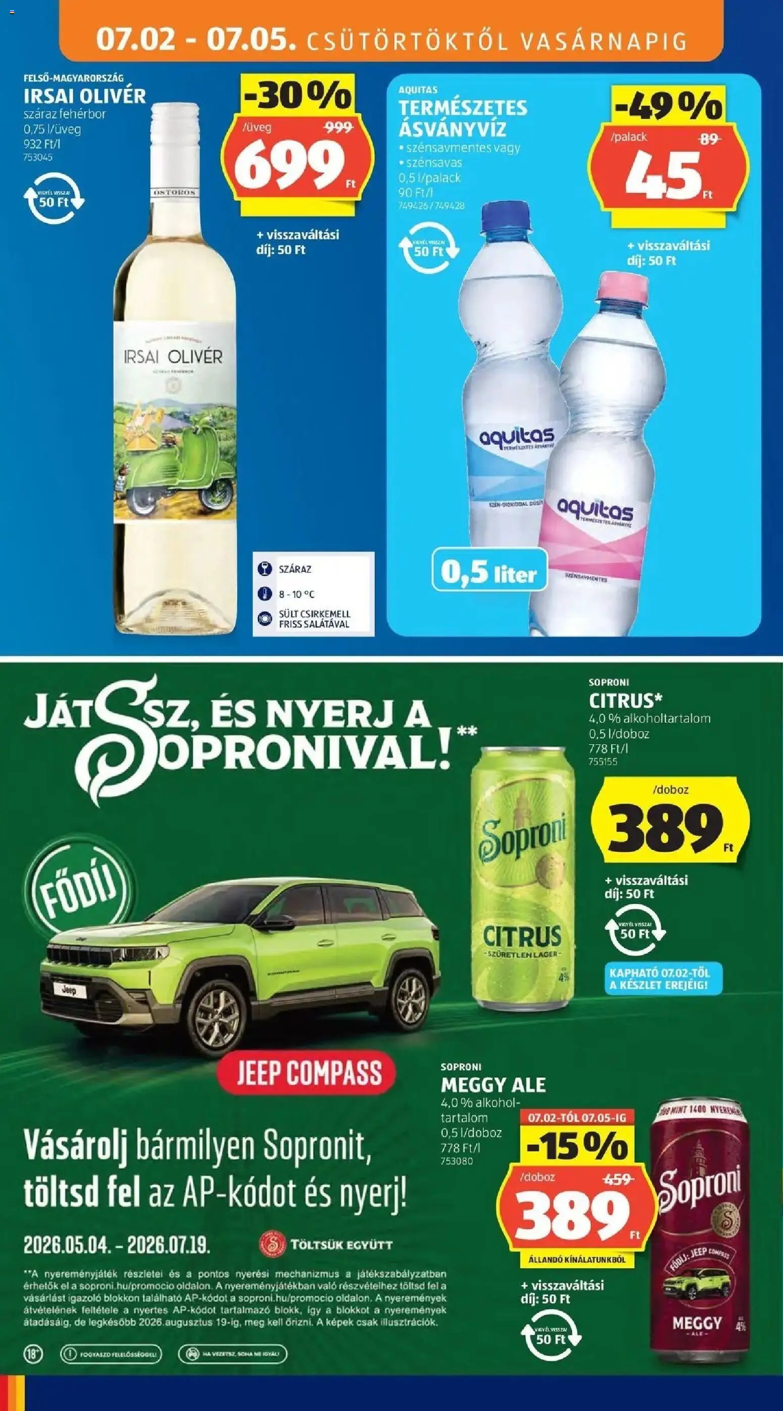 Aldi újság 2026.07.02. Aldi aktuális akciós újság