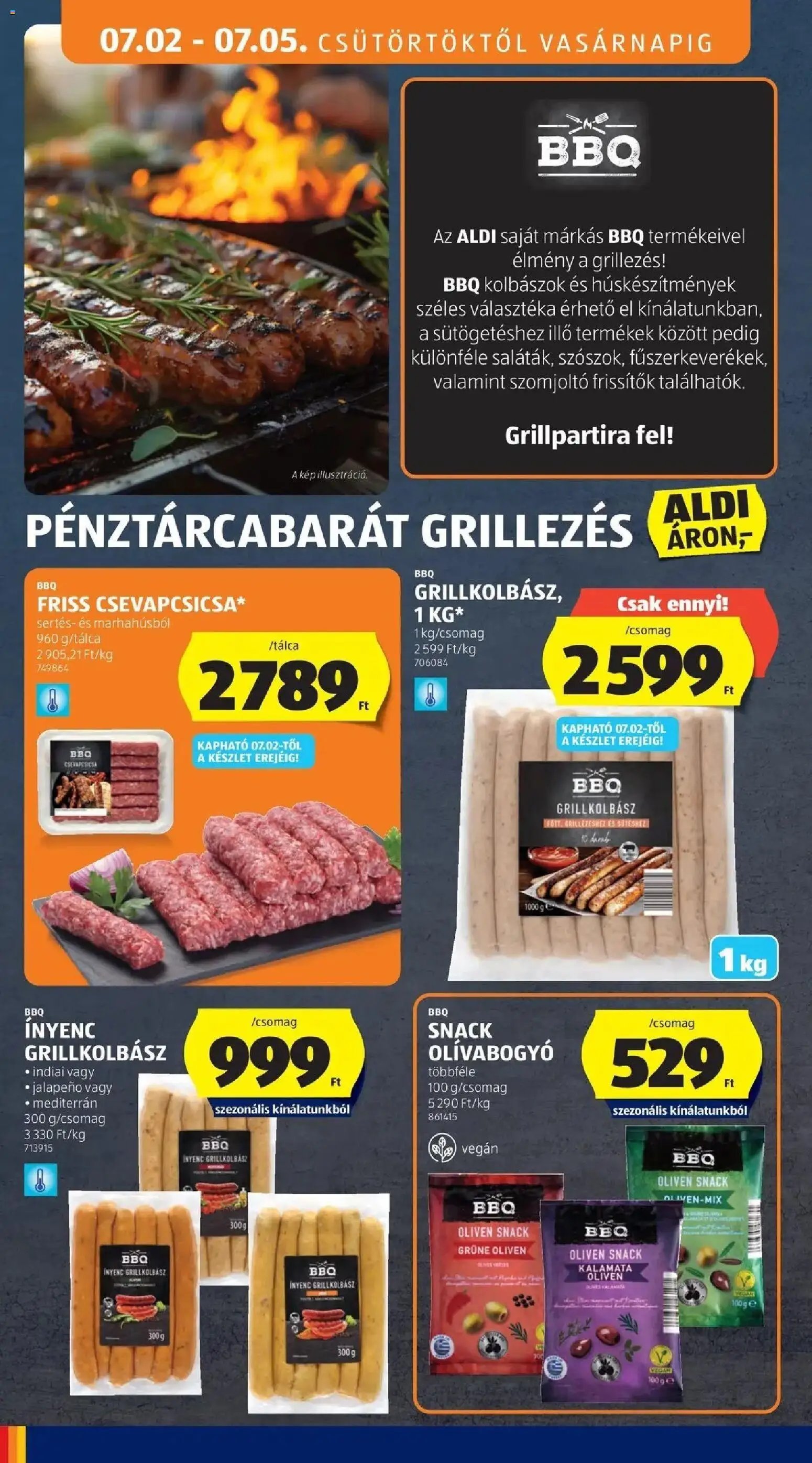 Aldi újság 2026.07.02. Aldi aktuális akciós újság