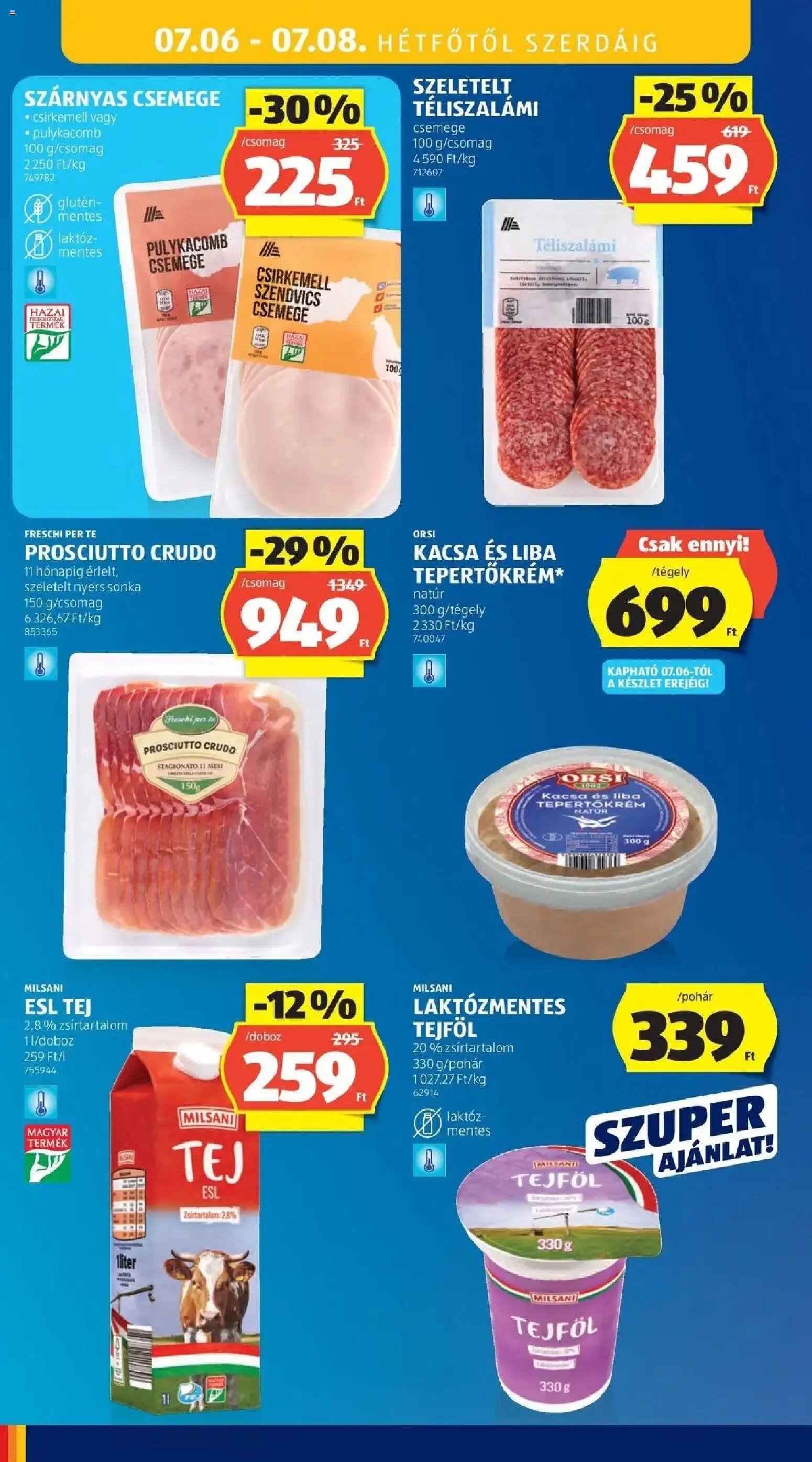 Aldi újság 2026.07.02. Aldi aktuális akciós újság