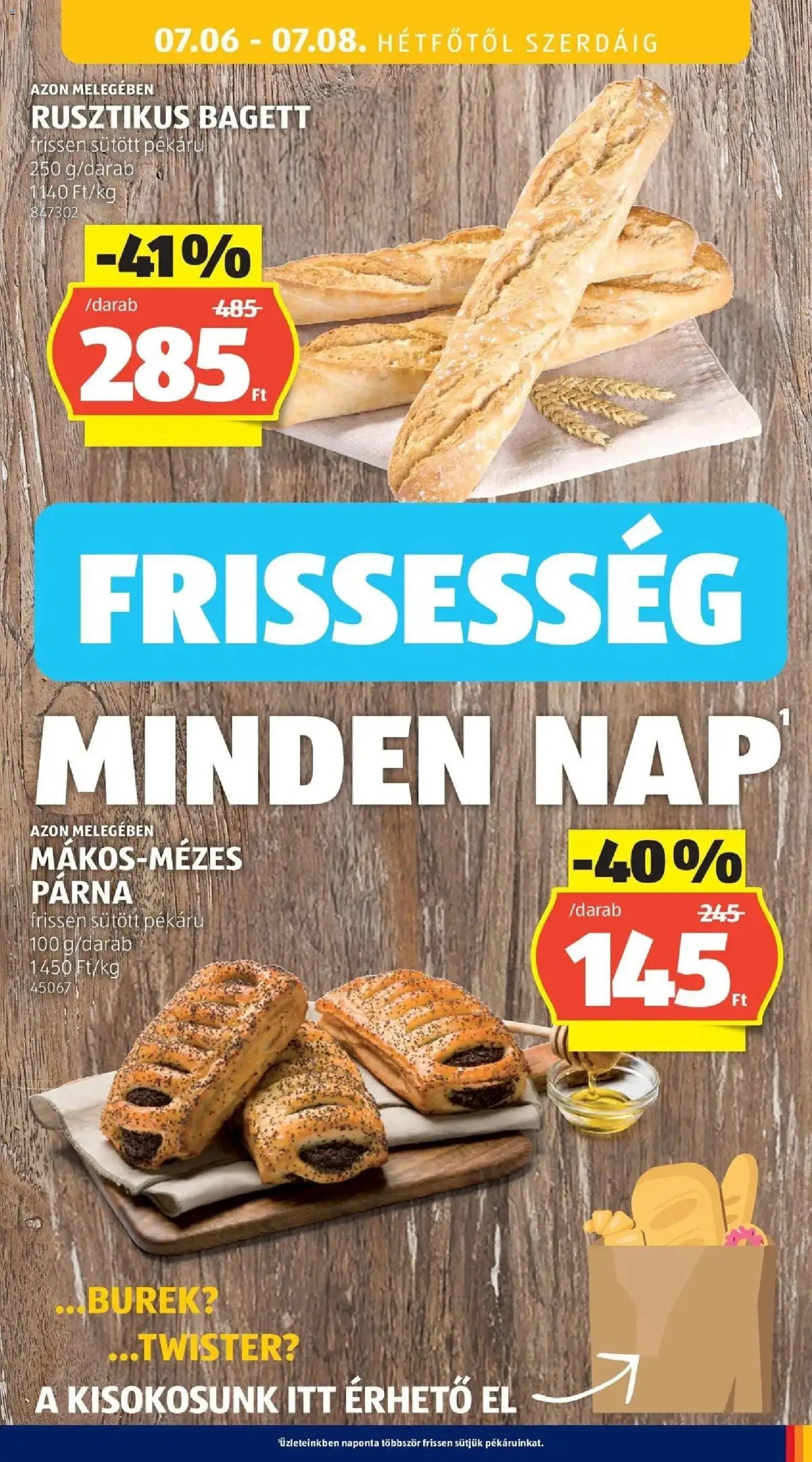 Aldi újság 2026.07.02. Aldi aktuális akciós újság