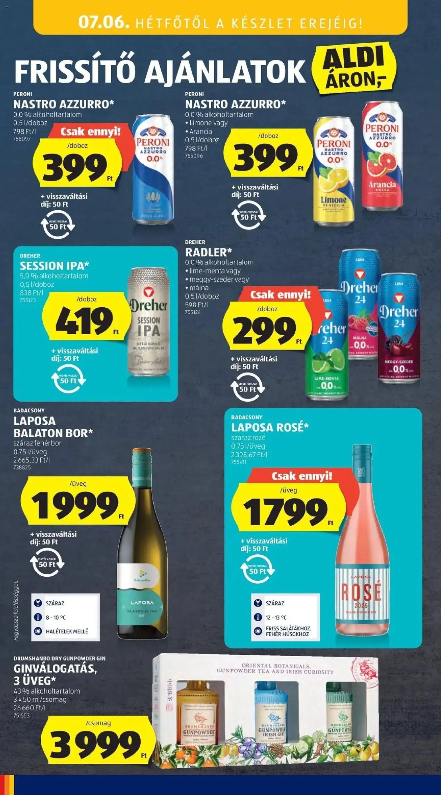 Aldi újság 2026.07.02. Aldi aktuális akciós újság