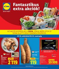 Lidl újság 2026.07.30. Lidl Pápa