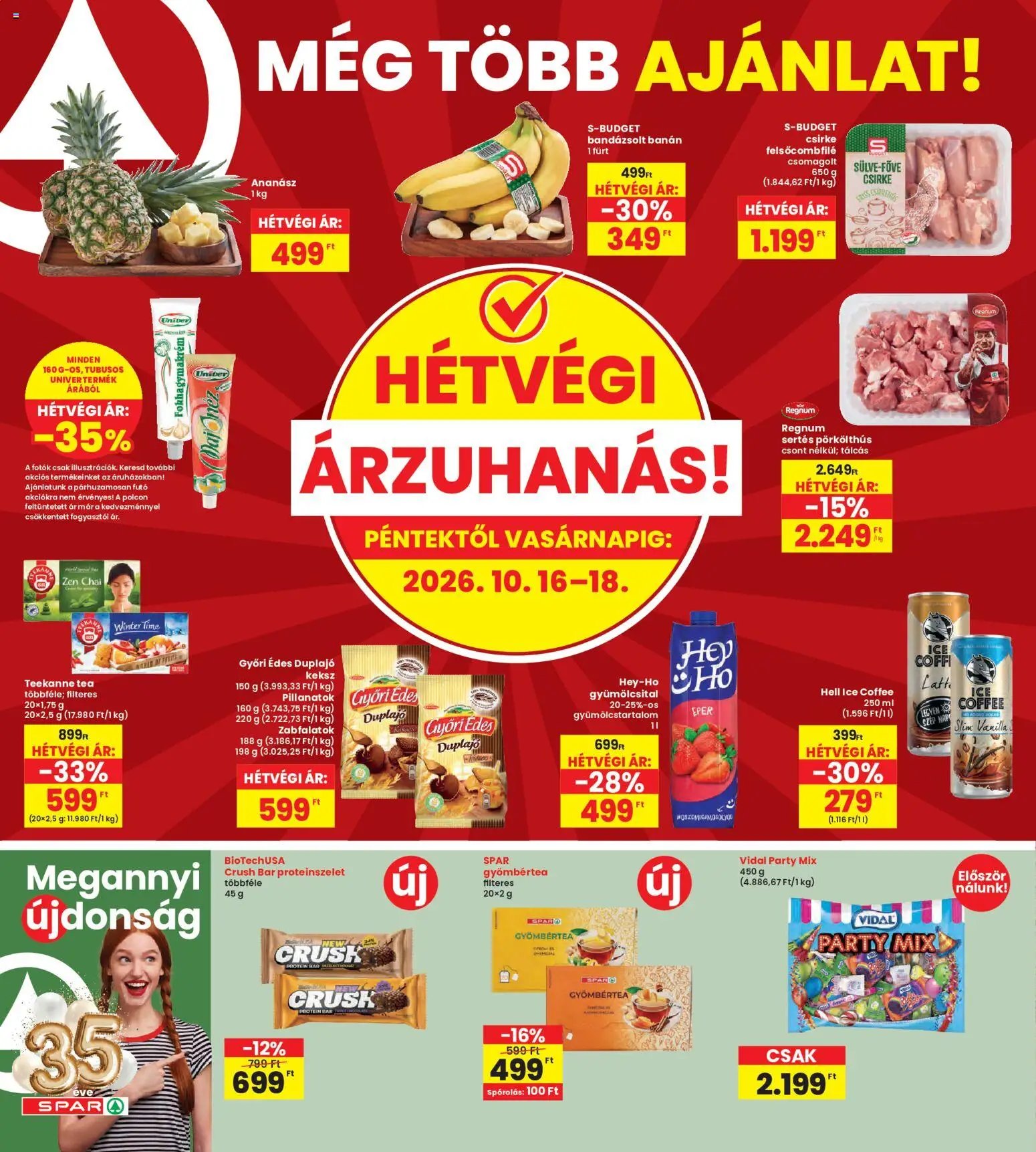 Interspar akciós ujság 2026.10.15. 🎃 HALLOWEEN 🧡
