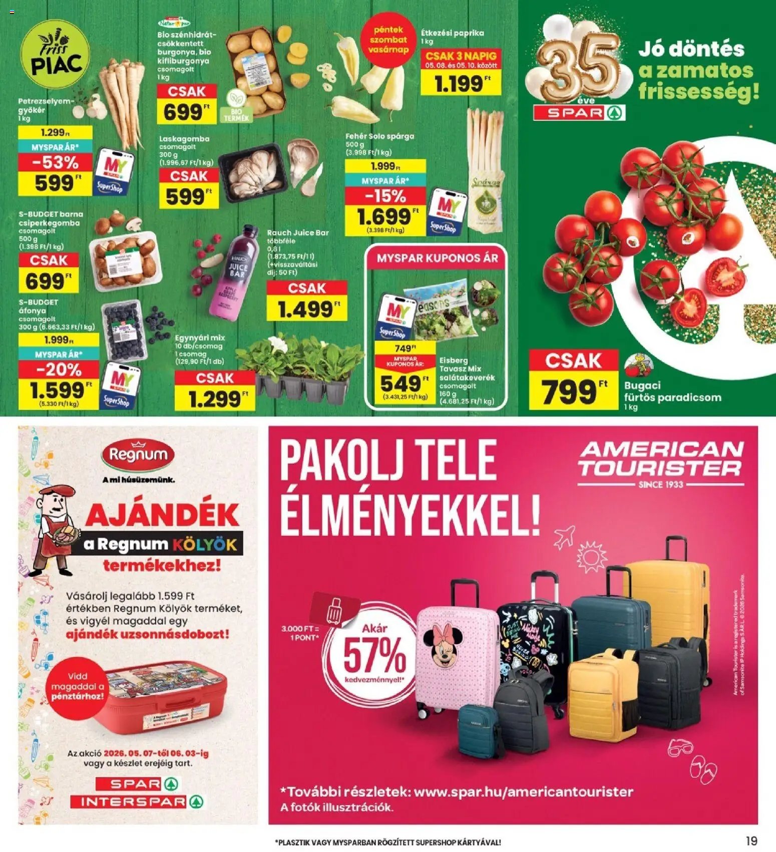 Interspar újság 2026.05.07. Interspar akciós újság (2026-05-07 - 2026-05-13)
