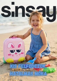 Sinsay újság 2026.05.25. Sinsay akciós újság