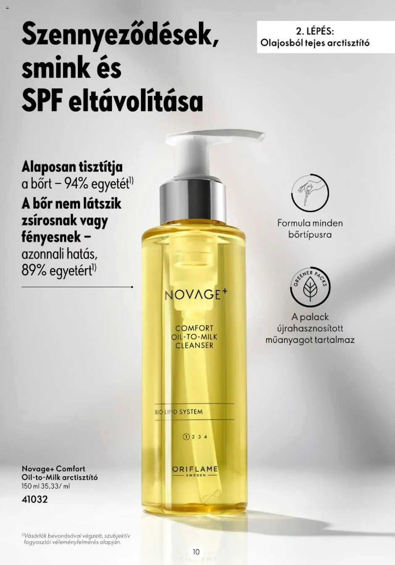 Oriflame újság 2023.11.16. Katalógus Oriflame Novage (2023-11-16)