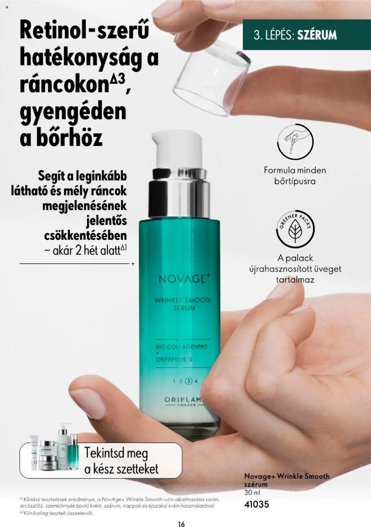 Oriflame újság 2023.11.16. Katalógus Oriflame Novage (2023-11-16)