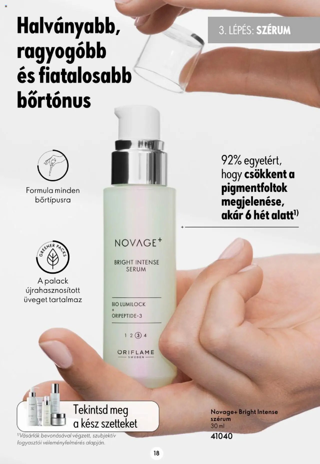 Oriflame újság 2023.11.16. Katalógus Oriflame Novage (2023-11-16)