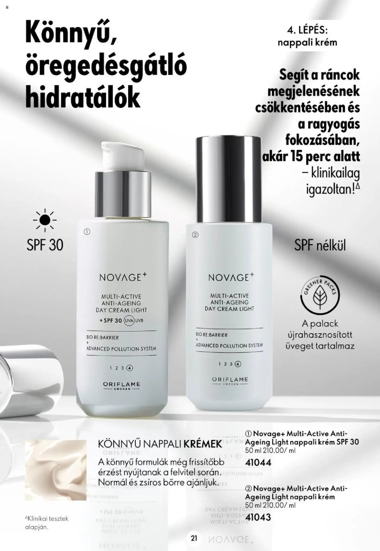 Oriflame újság 2023.11.16. Katalógus Oriflame Novage (2023-11-16)