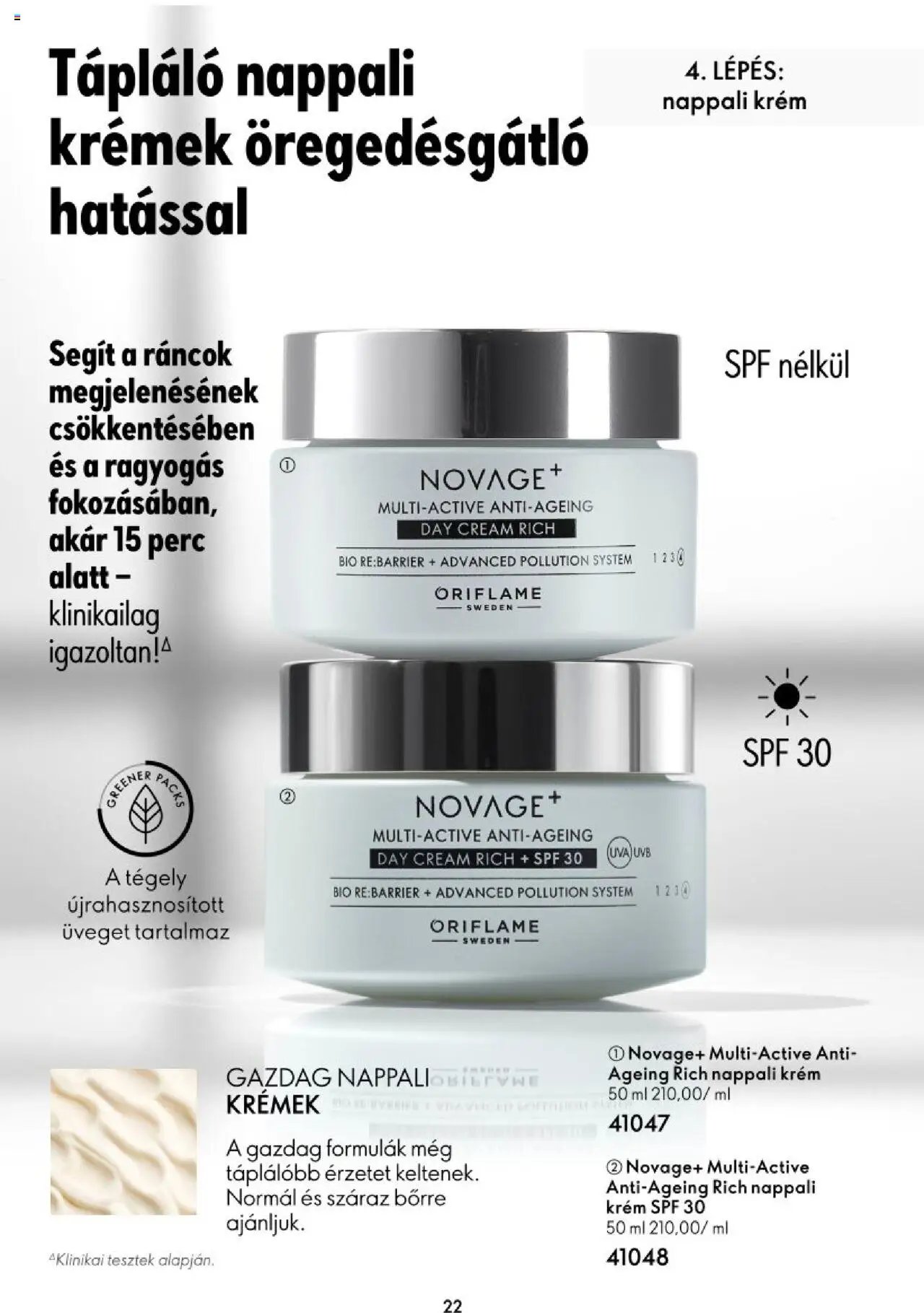 Oriflame újság 2023.11.16. Katalógus Oriflame Novage (2023-11-16)