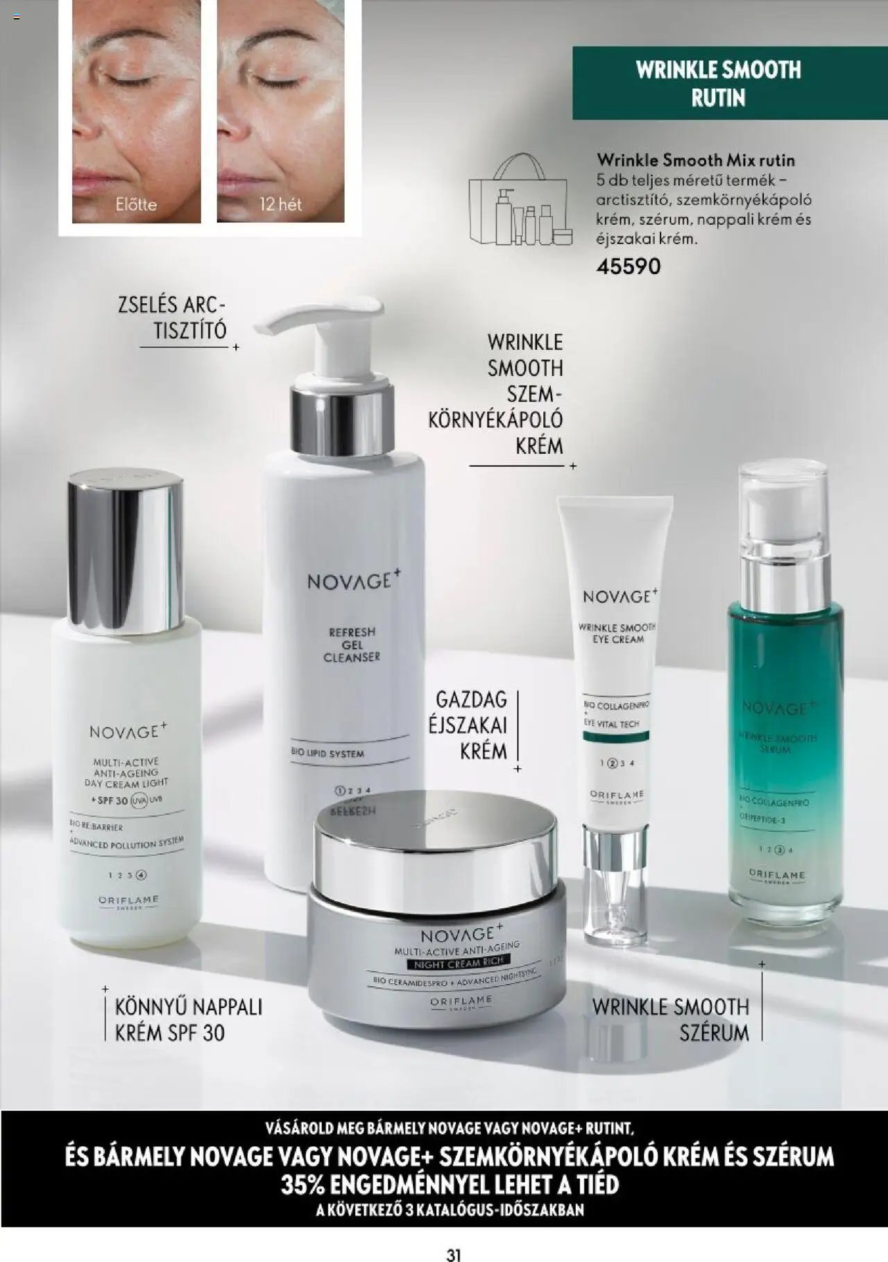 Oriflame újság 2023.11.16. Katalógus Oriflame Novage (2023-11-16)