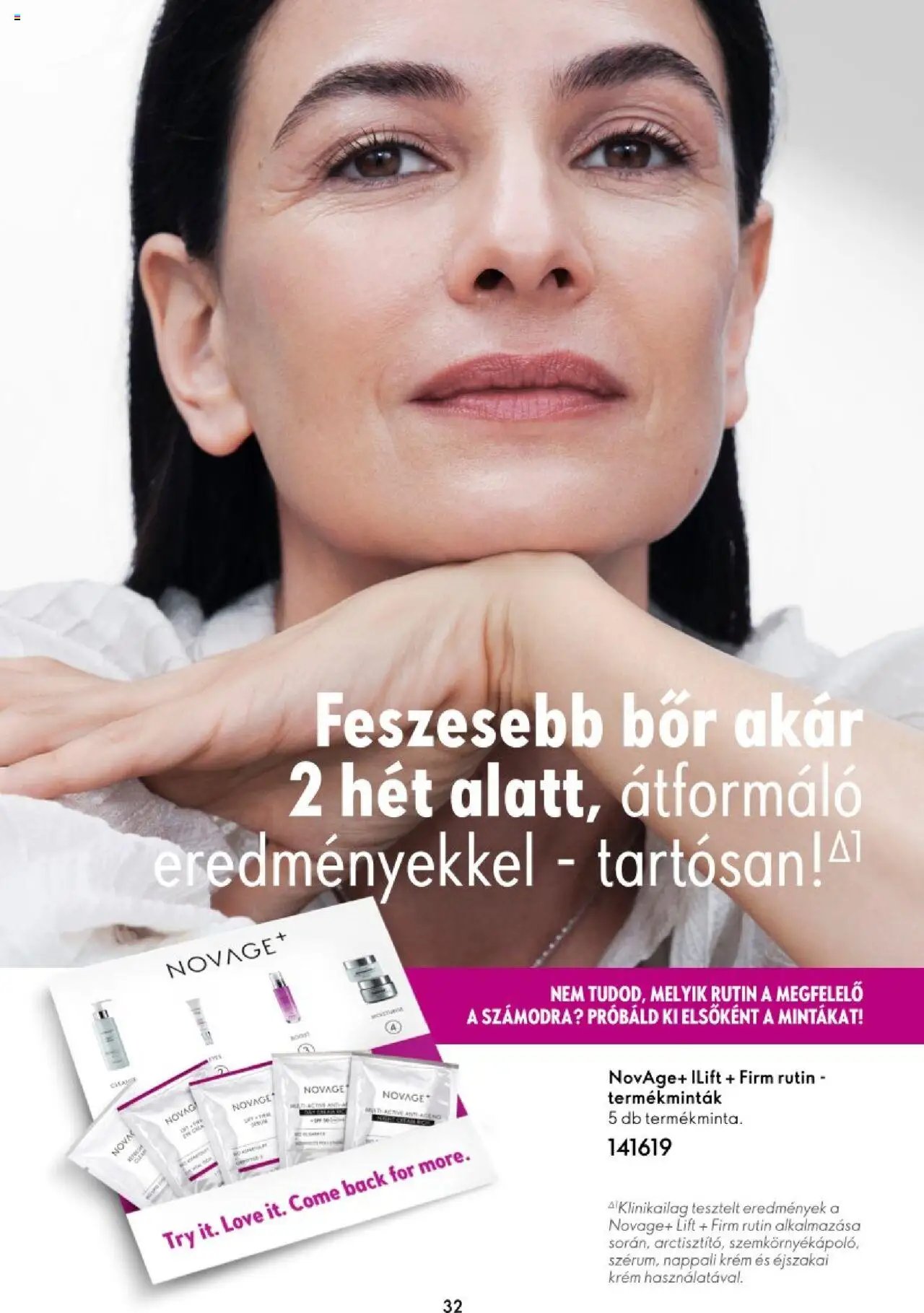Oriflame újság 2023.11.16. Katalógus Oriflame Novage (2023-11-16)