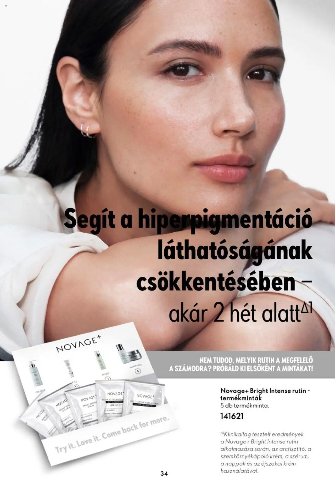 Oriflame újság 2023.11.16. Katalógus Oriflame Novage (2023-11-16)